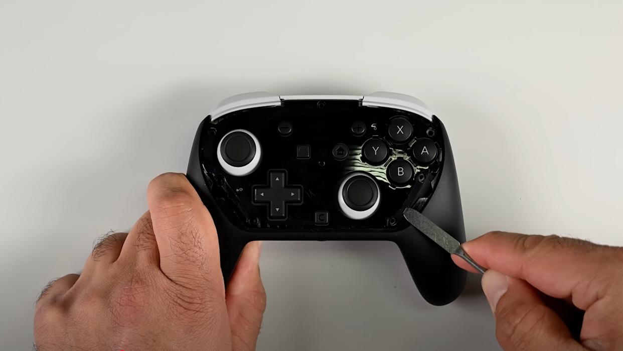 Controller stick drift repair