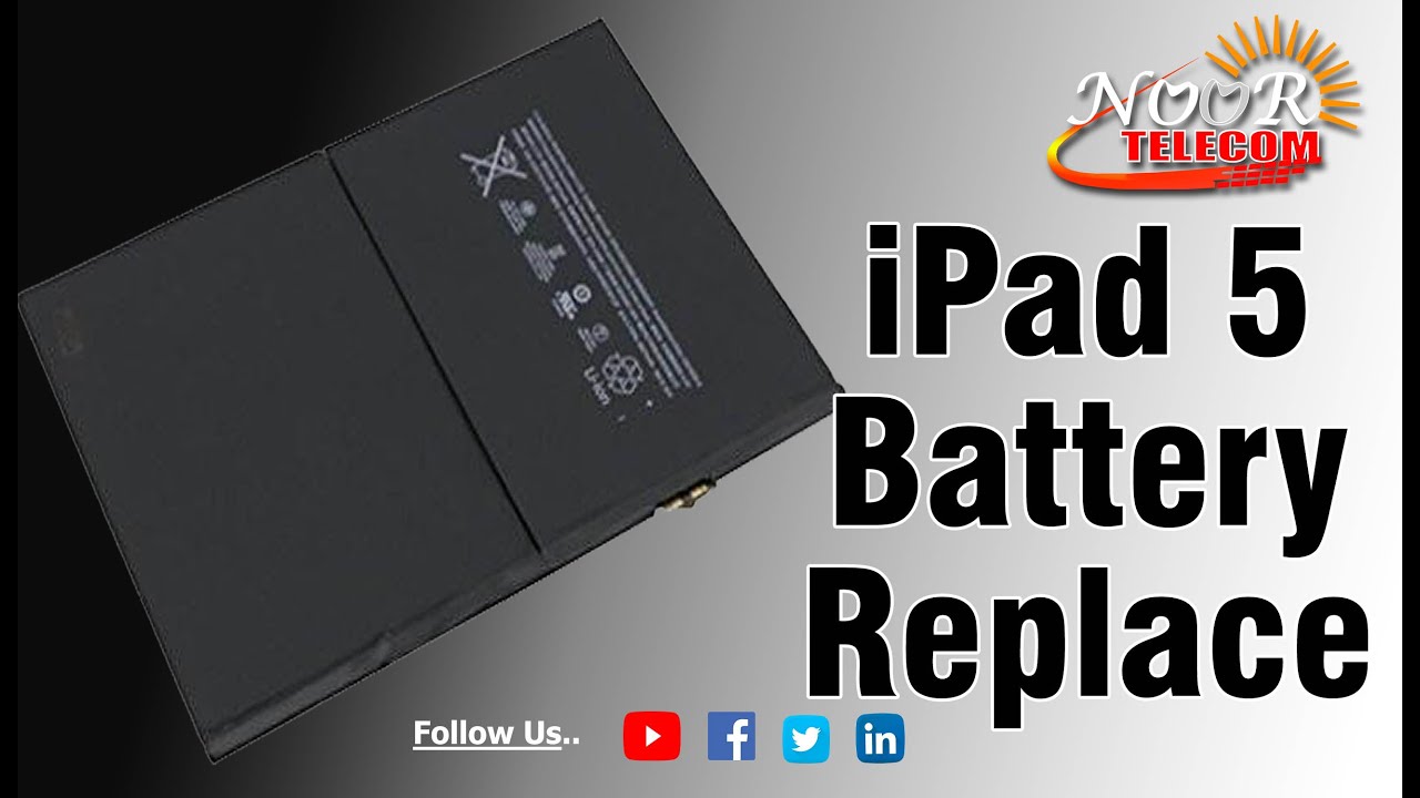 laurel, ms phone repair nearby iPad 5 LTE Battery Replacement Guide DIY Tutorial