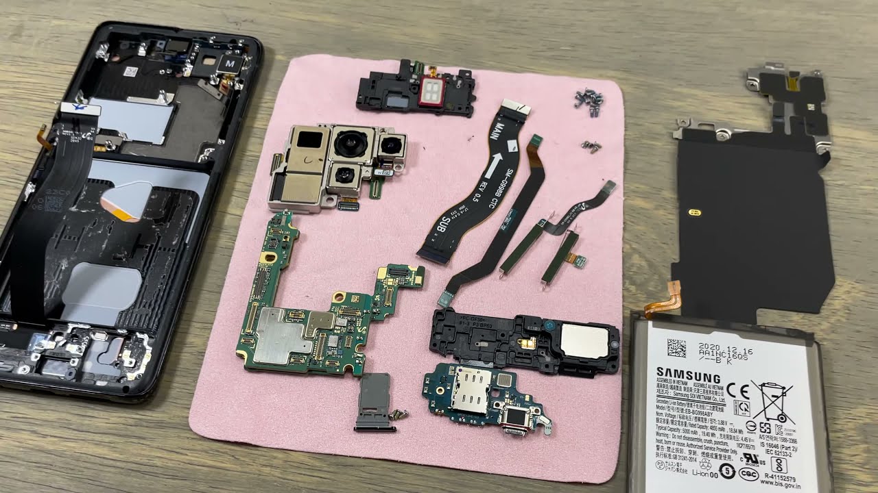 laurel, ms phone repair nearby DIY Samsung Galaxy S21 Ultra Motherboard Replacement Guide