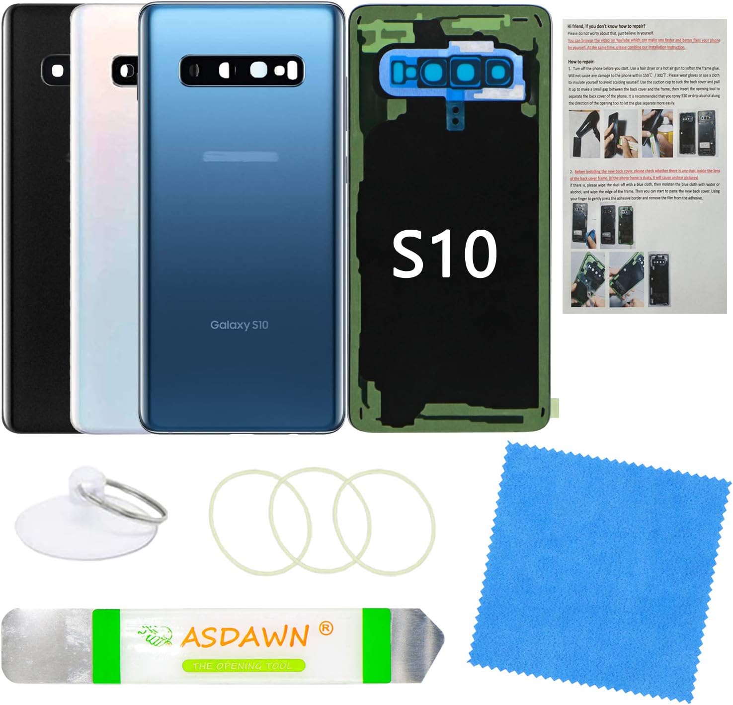 laurel, ms phone repair nearby Samsung Galaxy S10 Back Cover Replacement Guide – DIY Tutorial