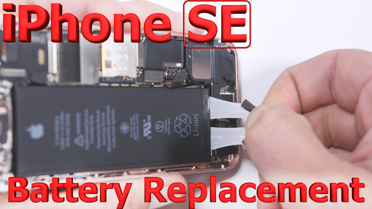 laurel, ms phone repair nearby iPhone SE (1st generation) Battery Replacement Guide – DIY Tutorial