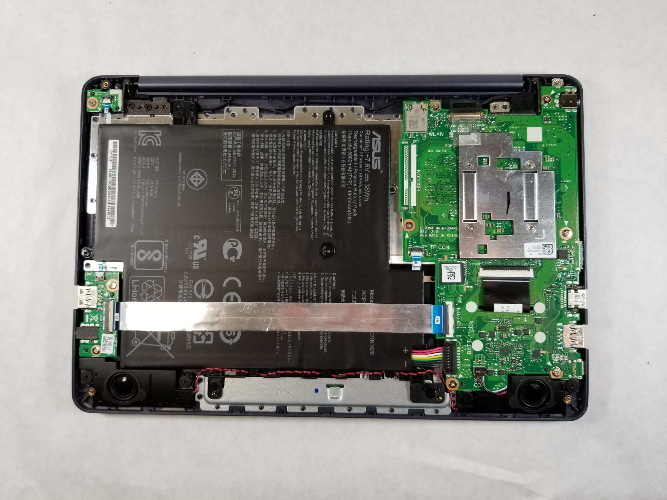 laurel, ms phone repair nearby Asus VivoBook E203MA-TBCL432B Headphone Jack and USB Port Replacement