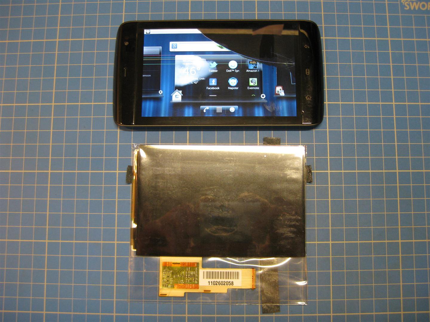 laurel, ms phone repair nearby Dell Streak LCD display Replacement