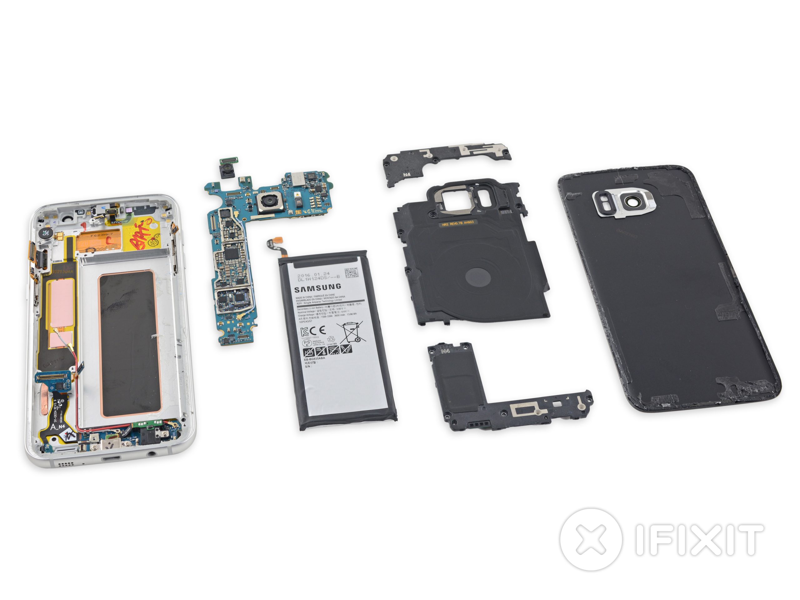laurel, ms phone repair nearby Samsung Galaxy S7 Edge Teardown