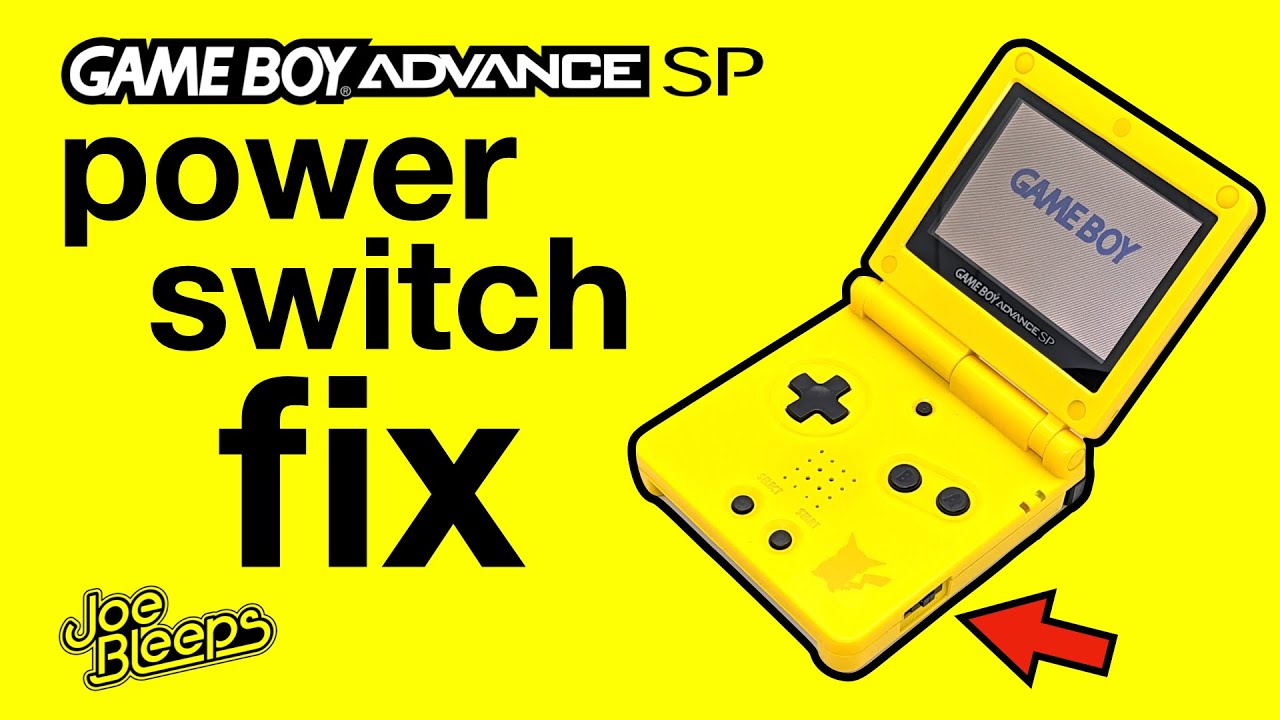 laurel, ms phone repair nearby Nintendo Game Boy Advance SP Brightness Switch Replacement
