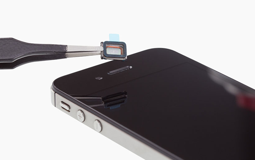 laurel, ms phone repair nearby iPhone 4s – Replacing the earpiece