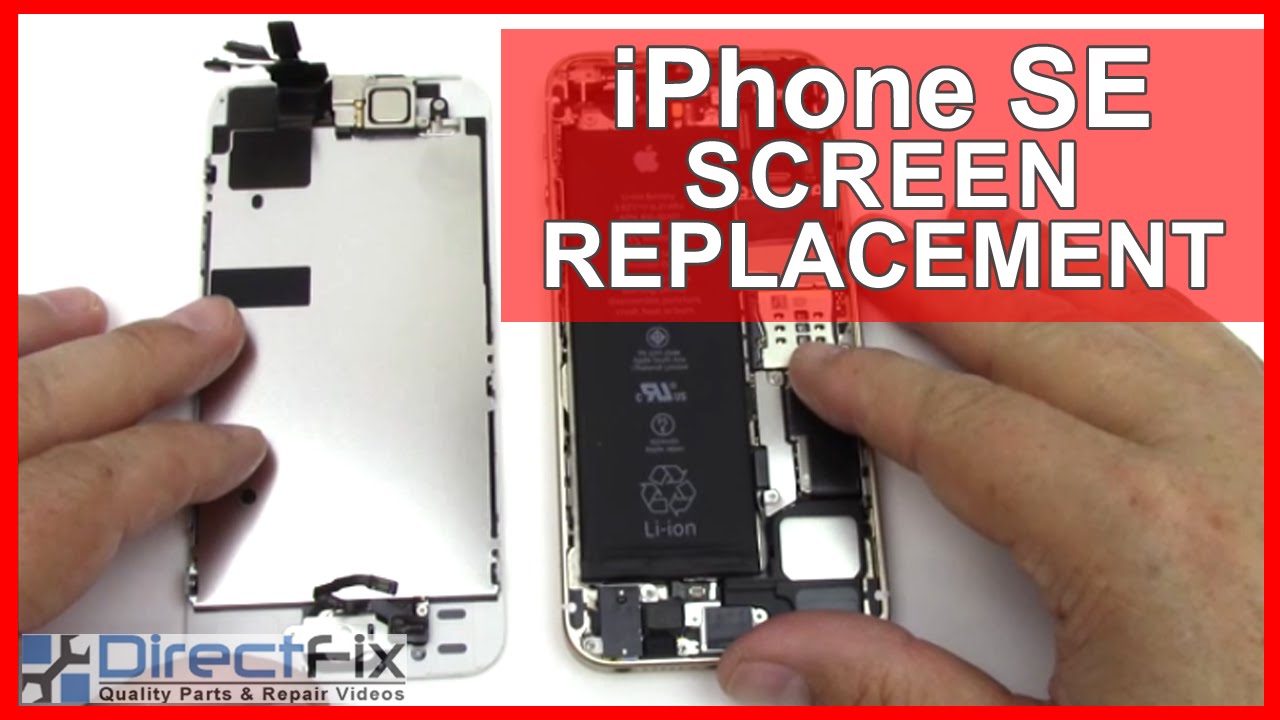 laurel, ms phone repair nearby iPhone SE – Replacing the screen