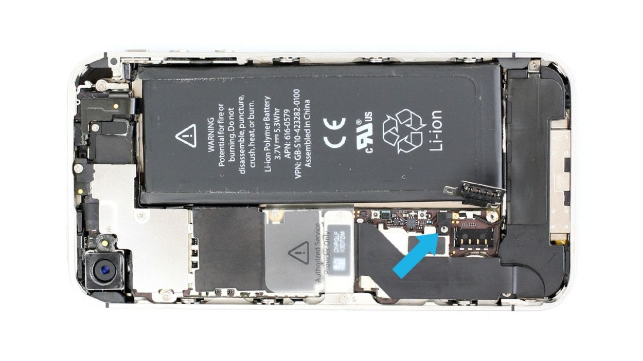 laurel, ms phone repair nearby iPhone 4s – Removing the mainboard