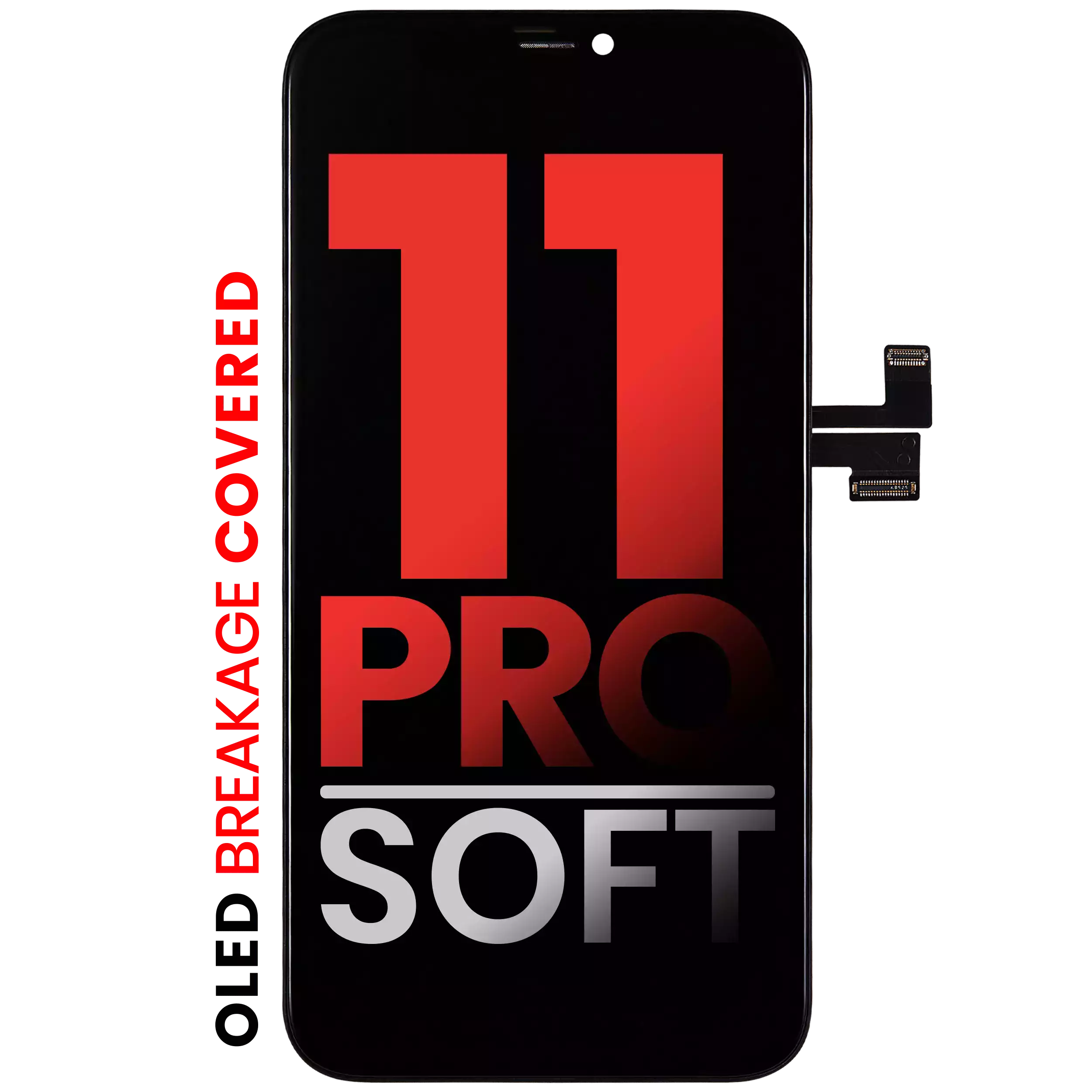 Oled Assembly Compatible For Iphone 11 Pro (Aftermarket Pro: Xo7 Soft)