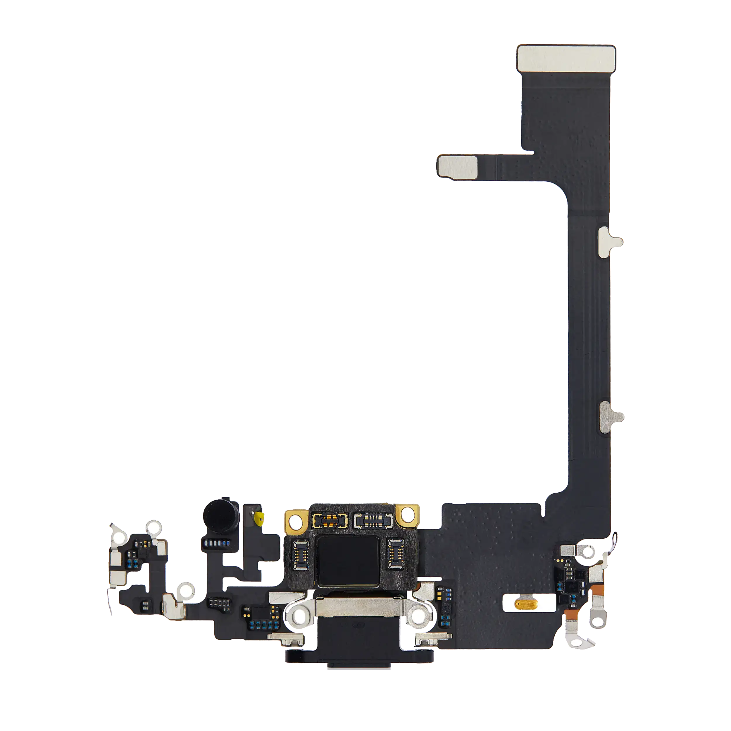 Charging Port Flex Cable With Board Compatible For Iphone 11 Pro (Used  Pull) (Space Gray)