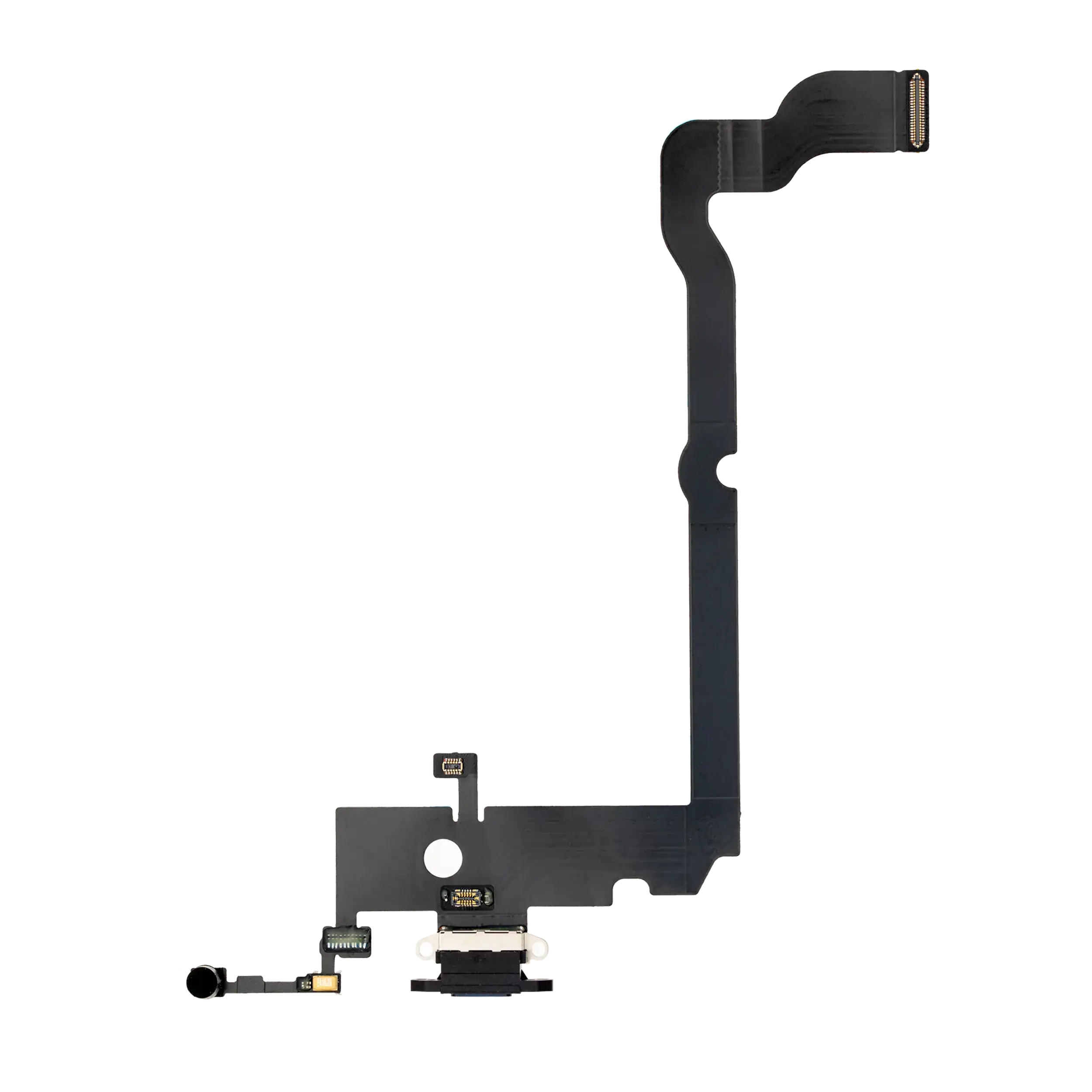 Charging Port Flex Cable Compatible For Iphone Xs Max (Premium) (Space Gray)