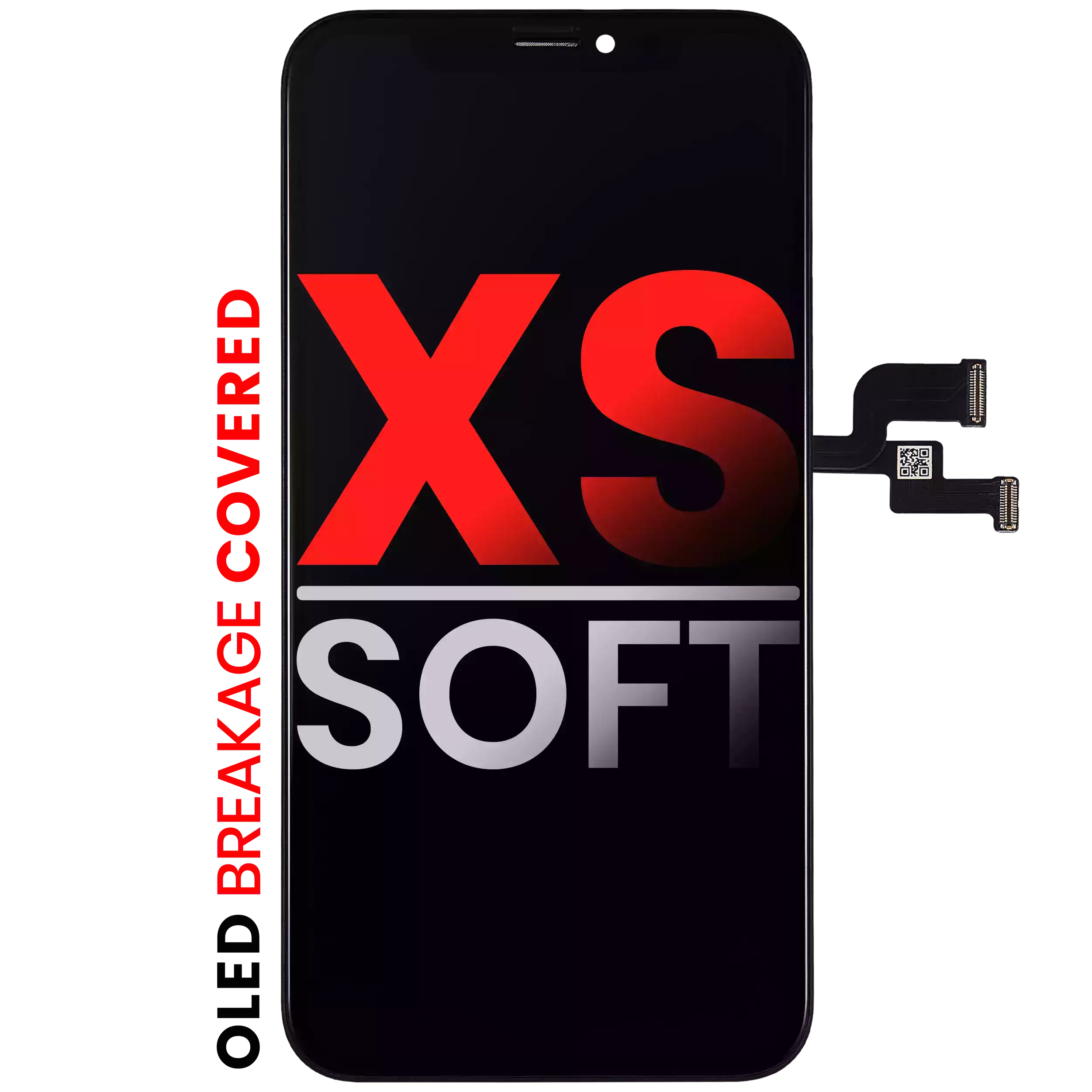 Oled Assembly Compatible For Iphone Xs (Aftermarket Pro: Xo7 Soft)