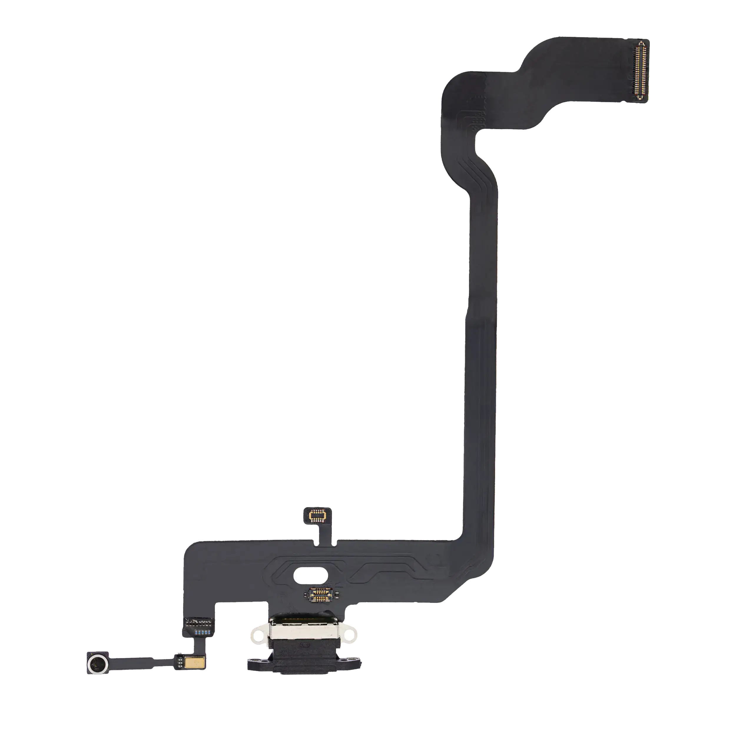 Charging Port Flex Cable Compatible For Iphone Xs (Aftermarket) (Space Gray)