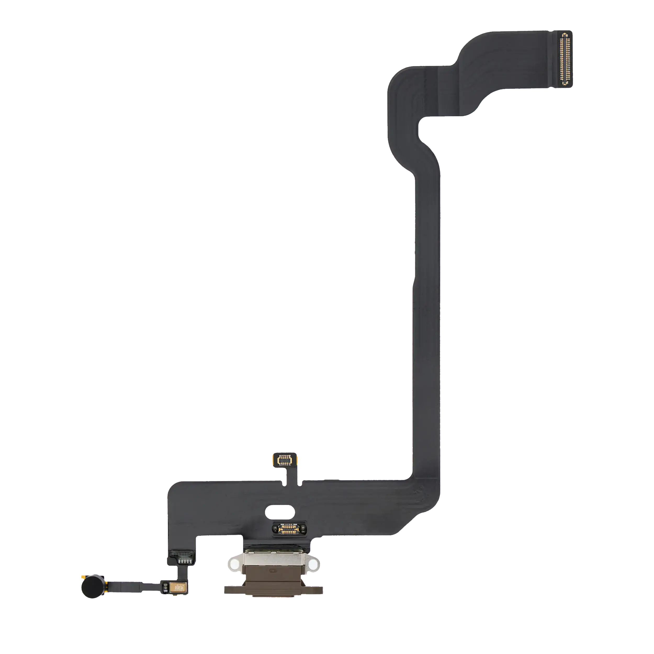Charging Port Flex Cable Compatible For Iphone Xs (Premium) (Gold)