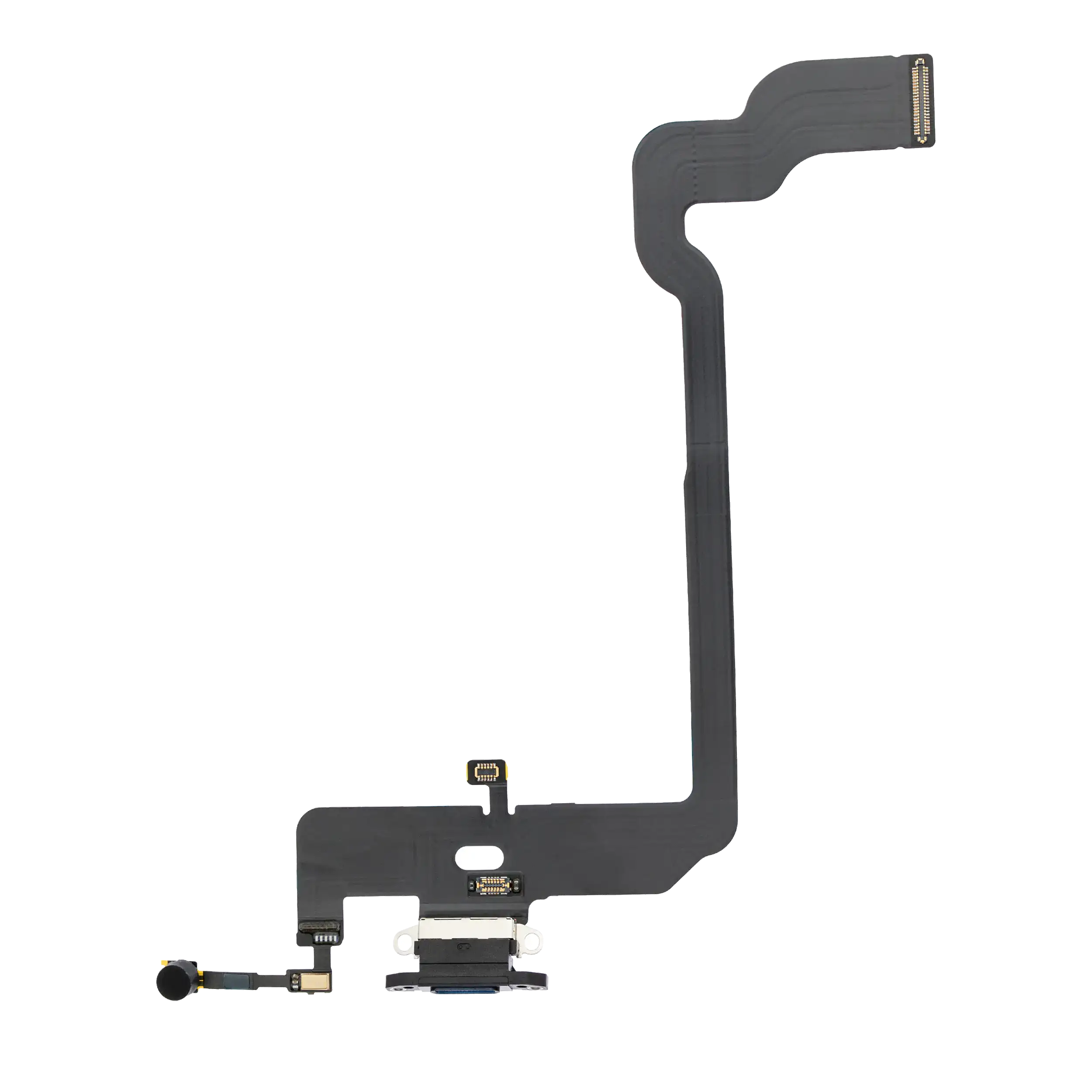 Charging Port Flex Cable Compatible For Iphone Xs (Premium) (Space Gray)