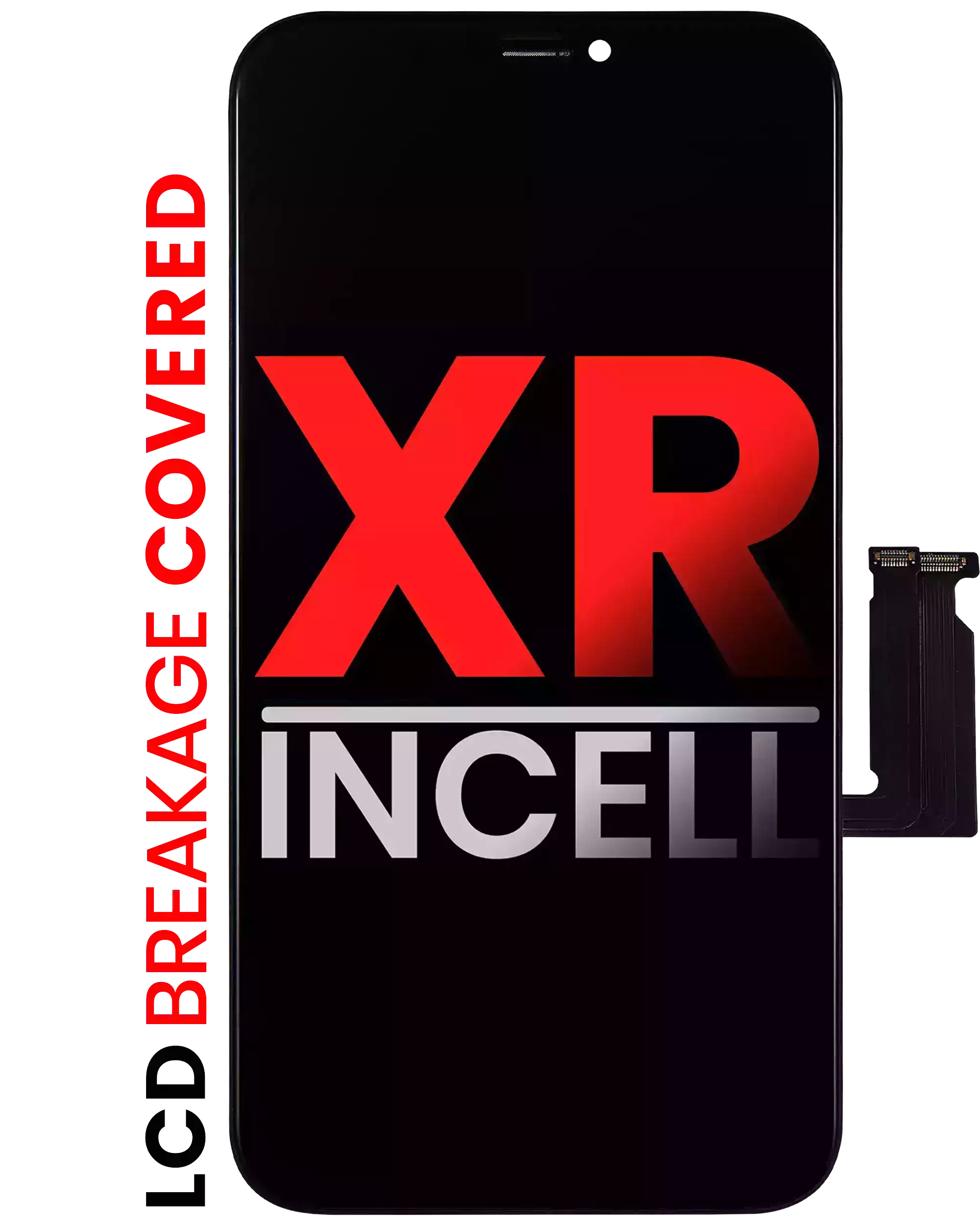 Lcd Assembly With Steel Plate Pre-Installed Compatible For Iphone Xr (Aftermarket Pro: Xo7 / Incell)