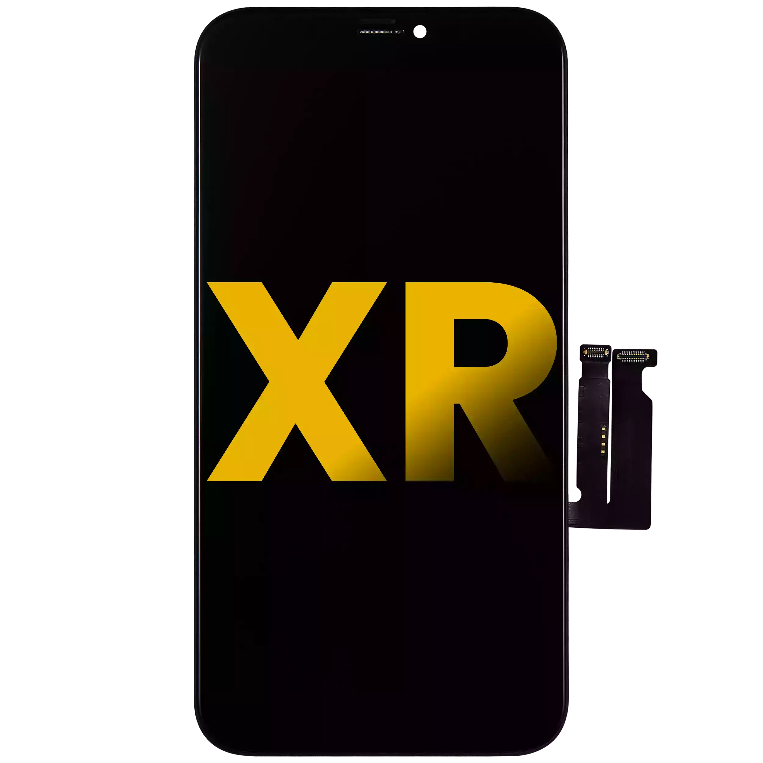 Lcd Assembly With Steel Plate Pre-Installed Compatible For Iphone Xr (Refurbished)