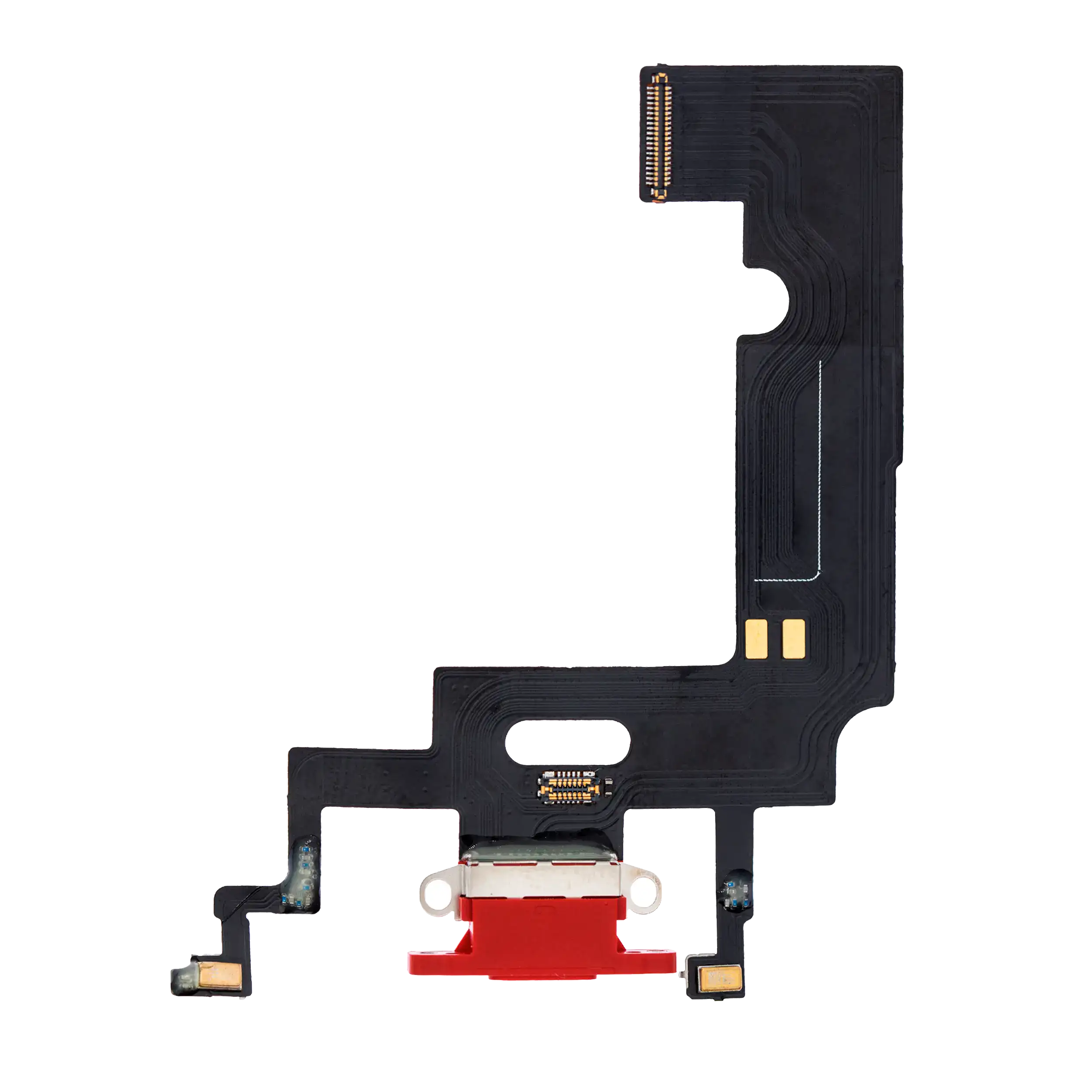 Charging Port Flex Cable Compatible For Iphone Xr (Premium) (Red)