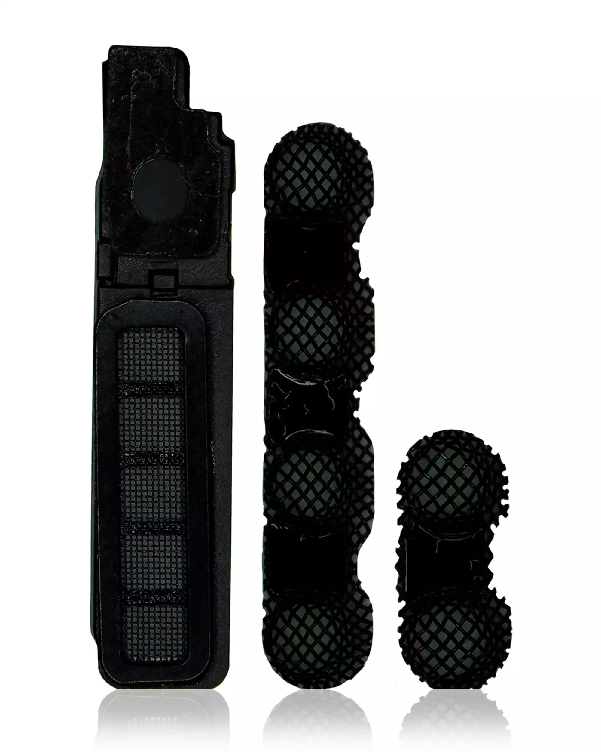 Loudspeaker / Mic Mesh Compatible For Iphone Xr (Black) (10 Pack)