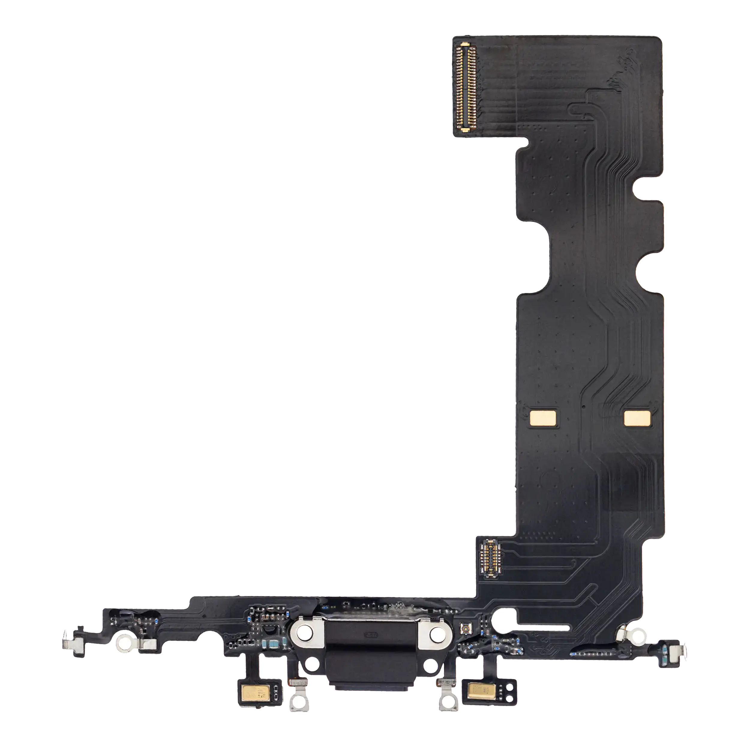 Charging Port Flex Cable Compatible For Iphone 8 Plus (Aftermarket) (Space Gray)