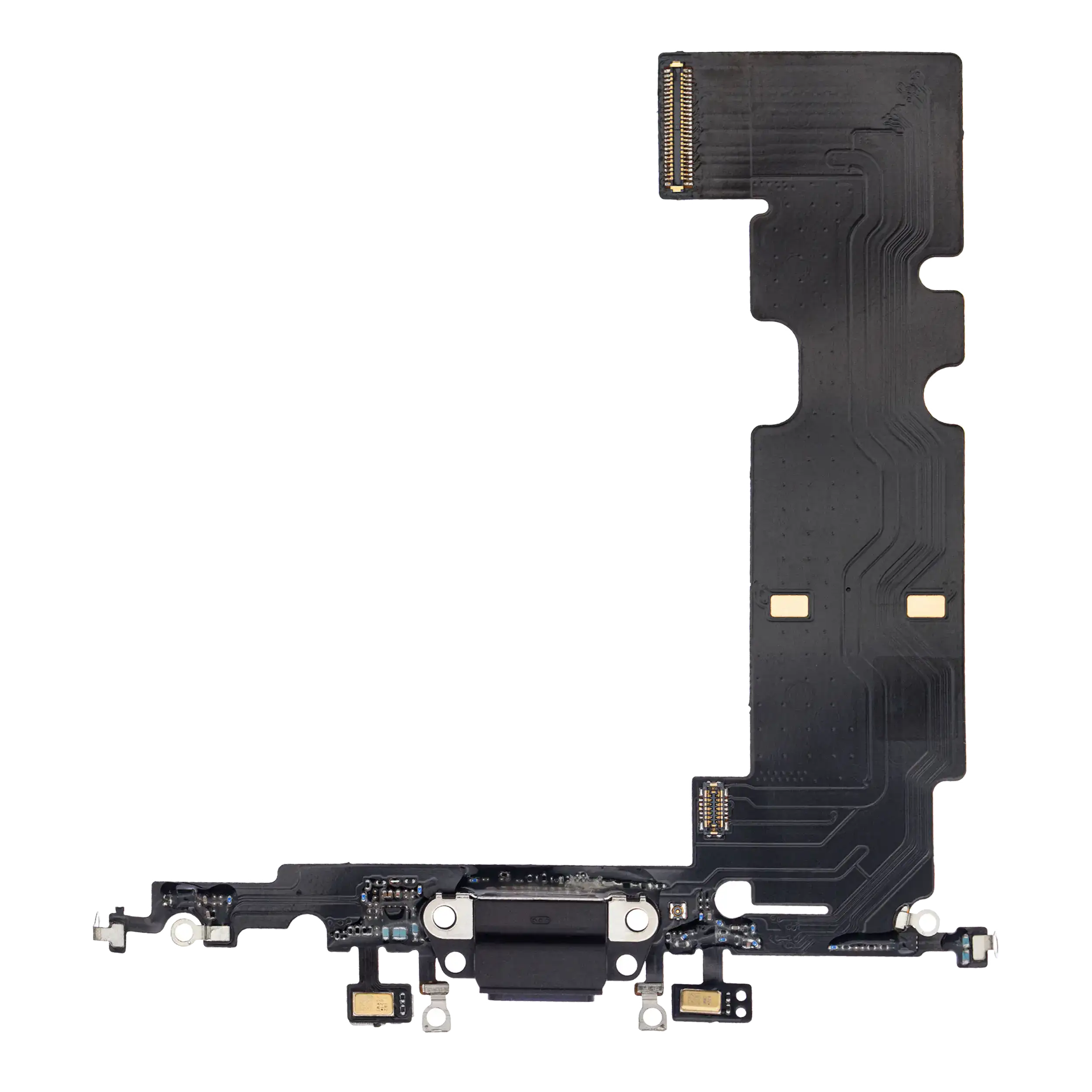 Charging Port Flex Cable Compatible For Iphone 8 Plus (Premium) (Space Gray)
