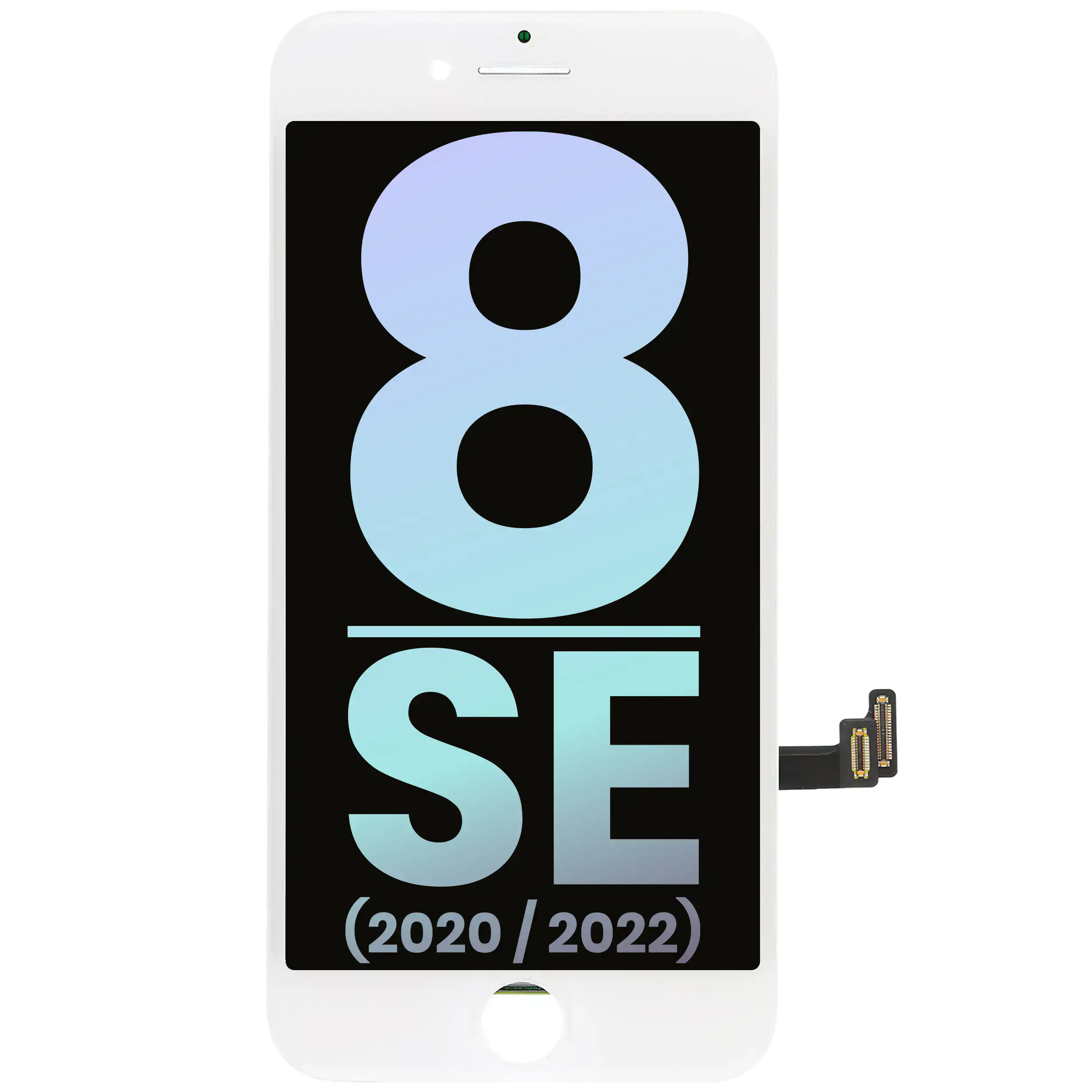 Lcd Assembly Compatible For Iphone 8 / Se (2020 / 2022) (Service Pack) (Silver)
