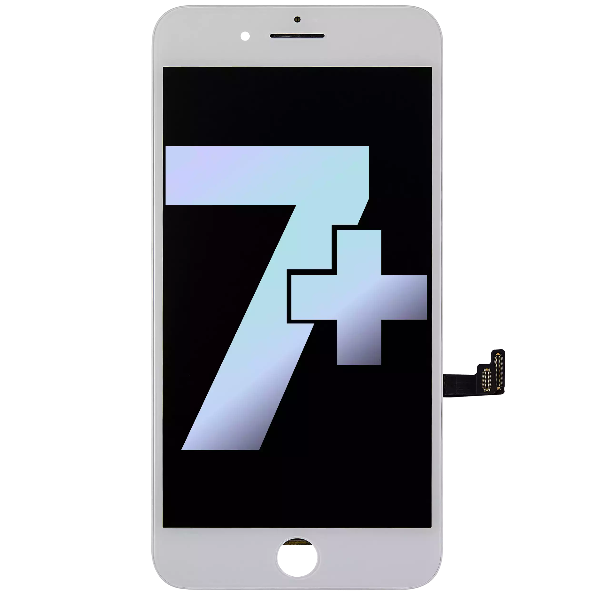 Lcd Display Assembly Compatible For Iphone 7 Plus (Service Pack) (White)
