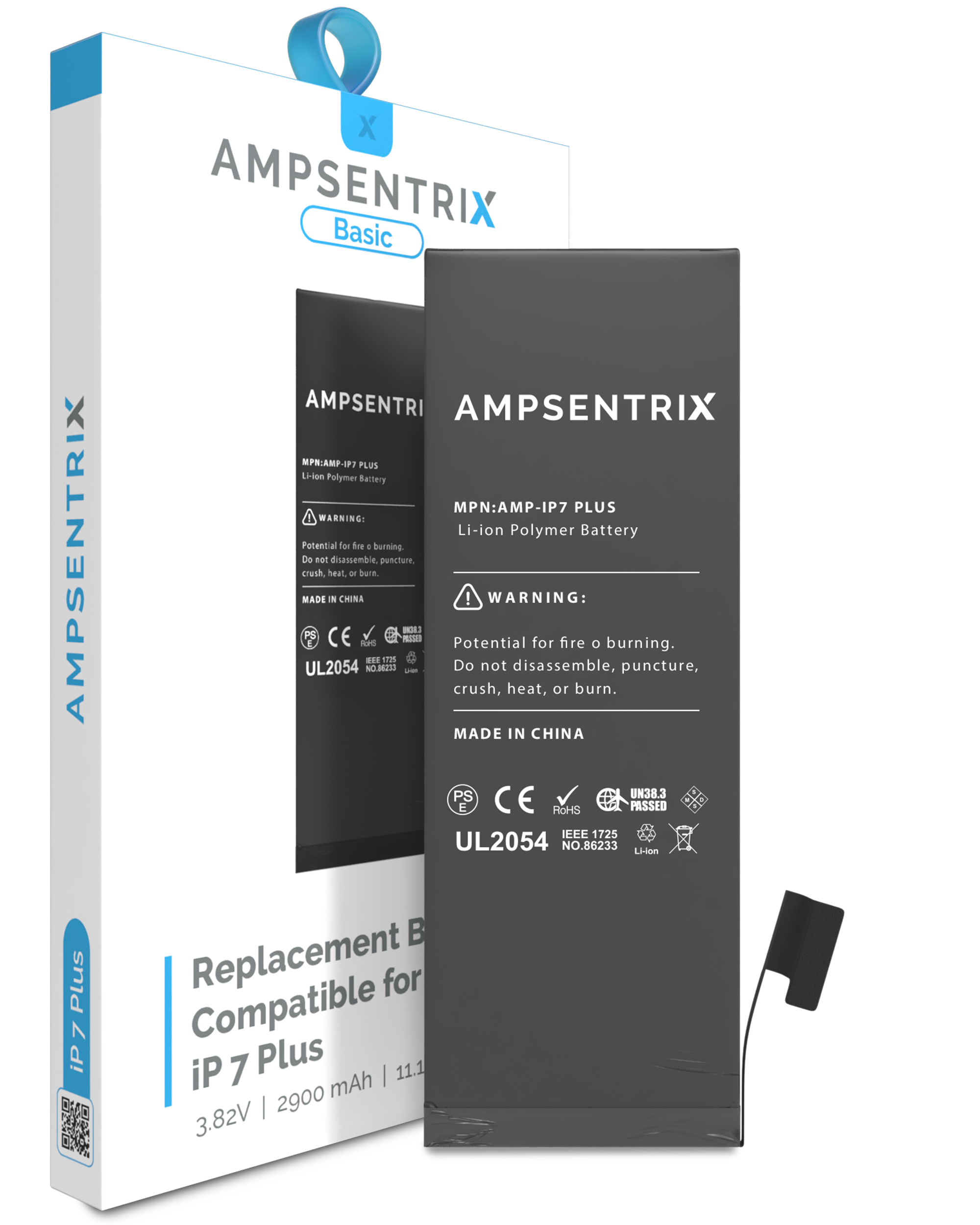 Replacement Battery Compatible For Iphone 7 Plus (Ampsentrix Basic)