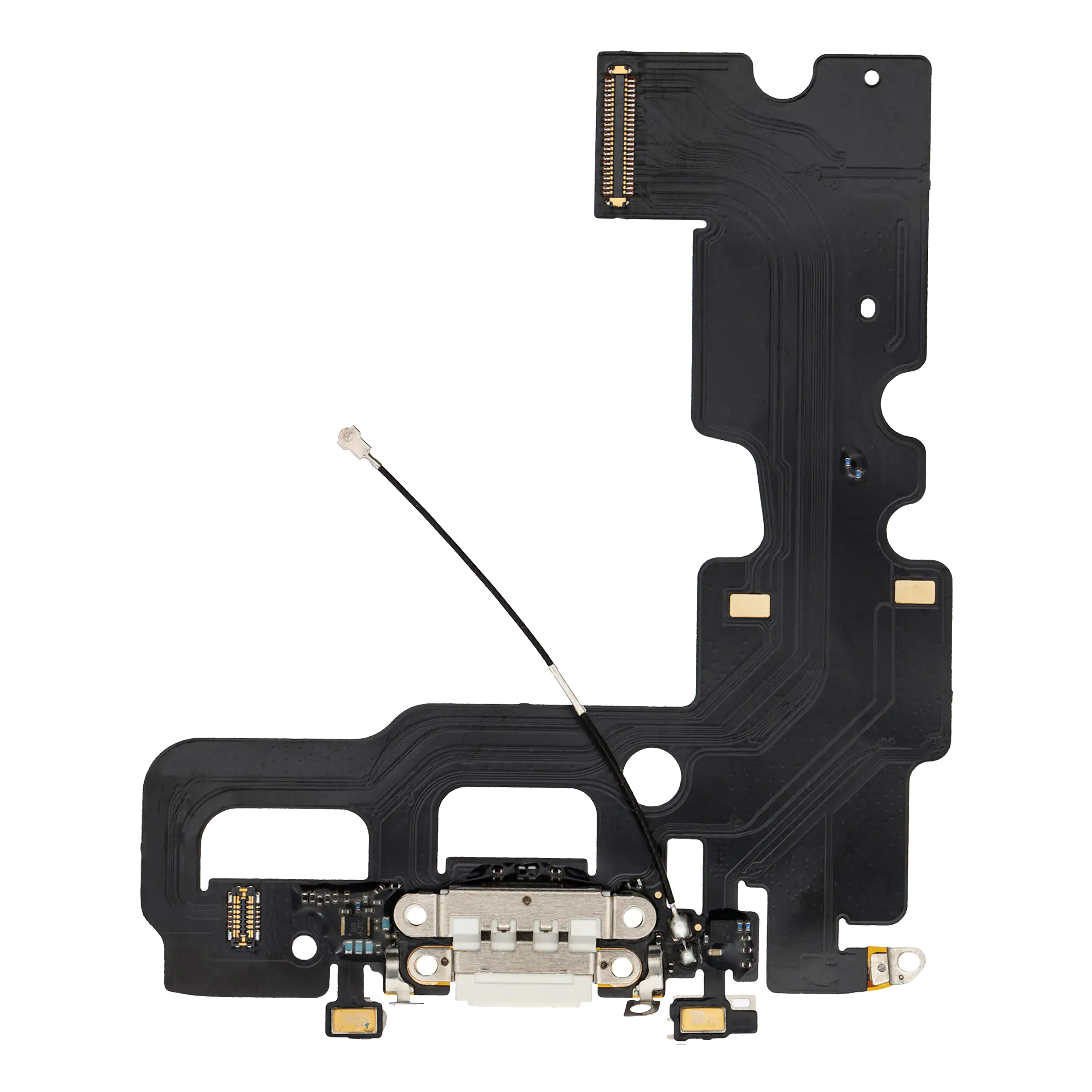 Charging Port Flex Cable Compatible For Iphone 7 (Aftermarket) (Gold / Rose Gold)