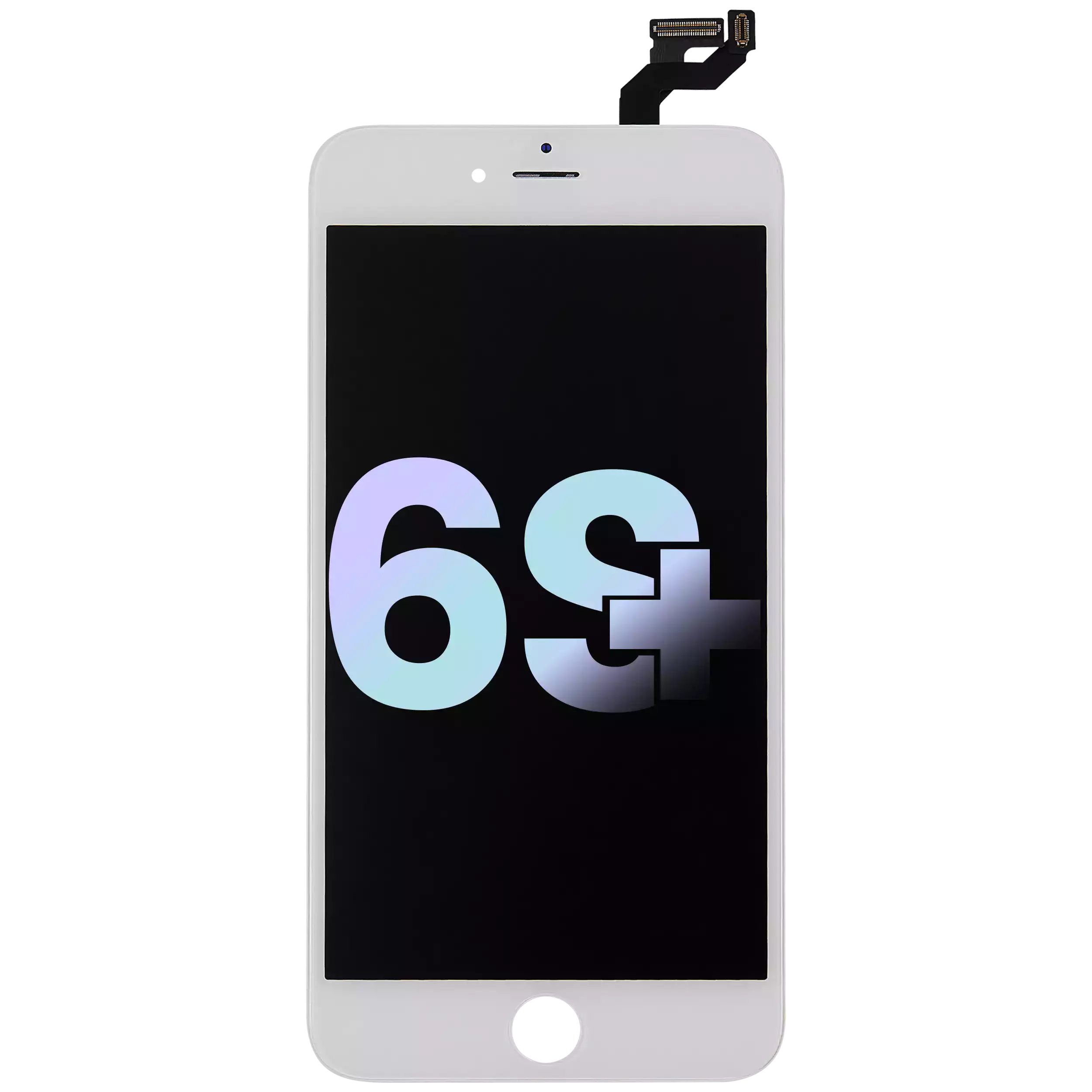 Lcd Assembly  Compatible For Iphone 6S Plus (Service Pack) (White)