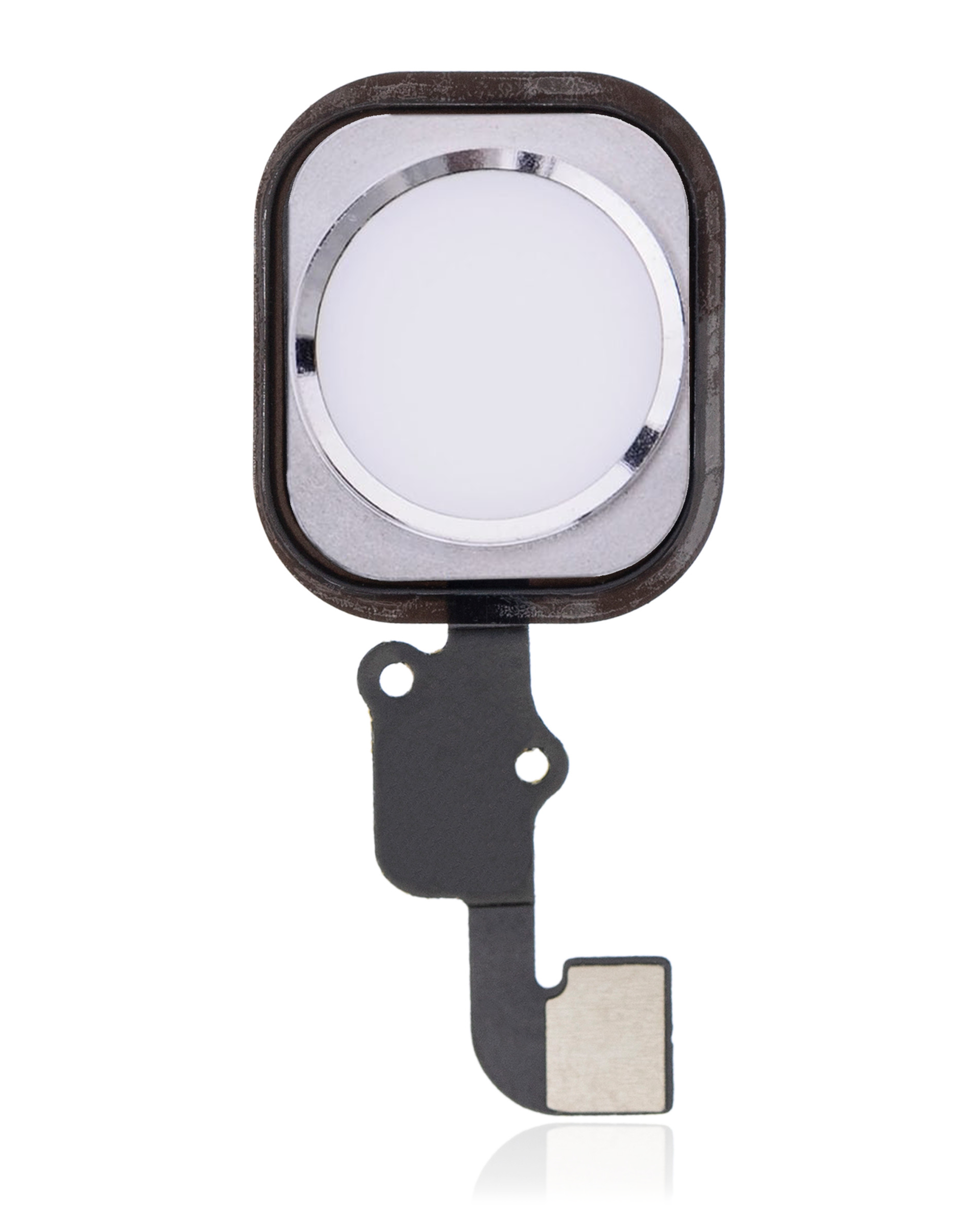 Home Button With Flex Compatible For Iphone 6S / 6S Plus (Silver)