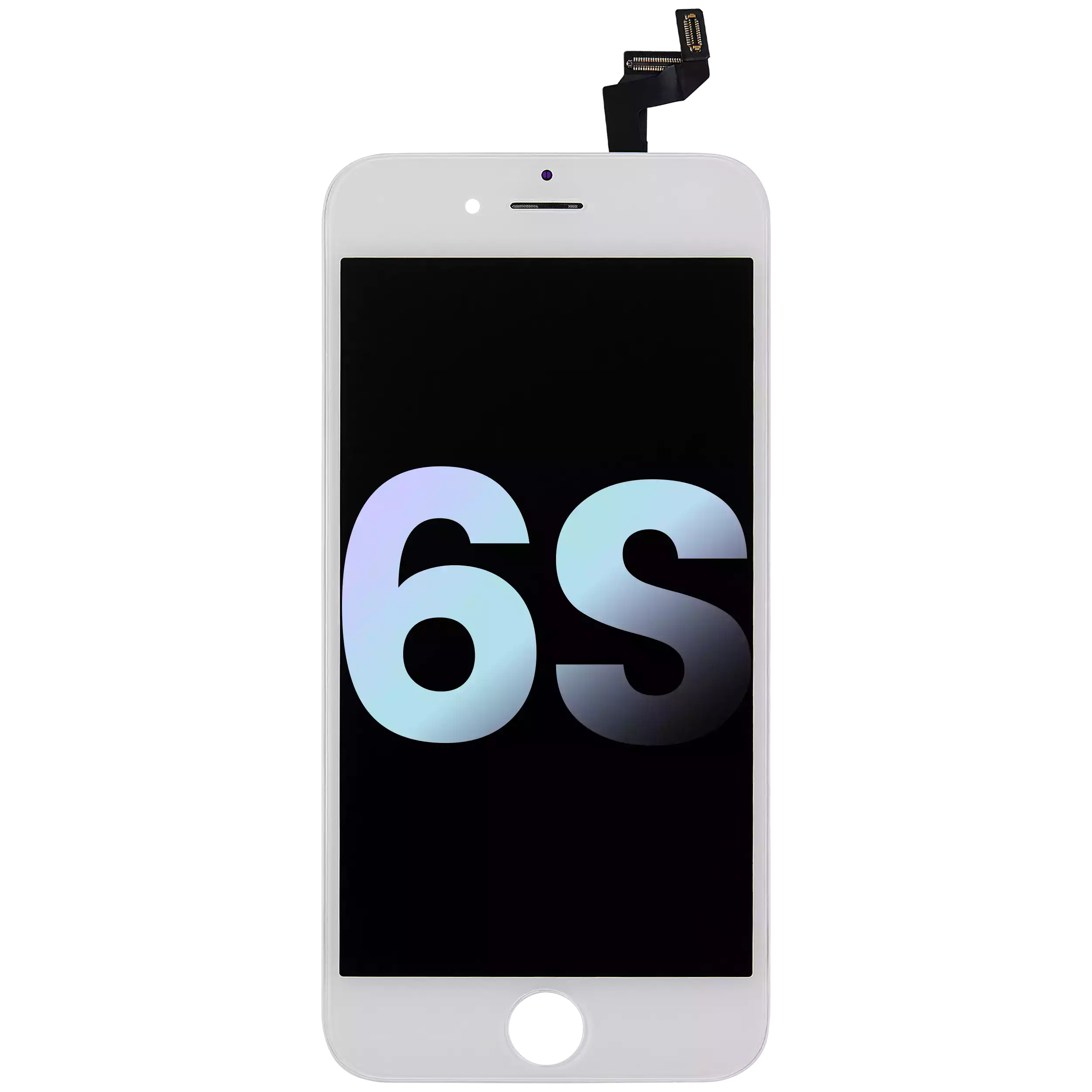 Lcd Assembly  Compatible For Iphone 6S (Service Pack) (White)