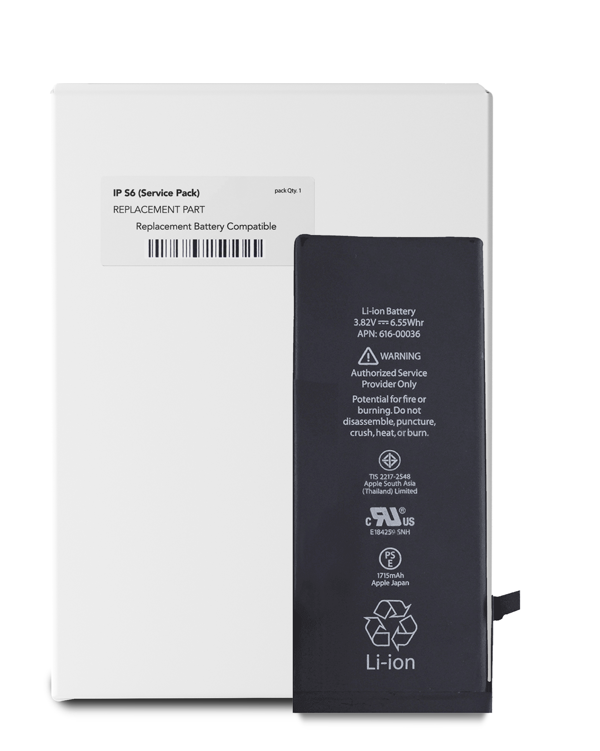 Replacement Battery Compatible For Iphone 6S (Service Pack)