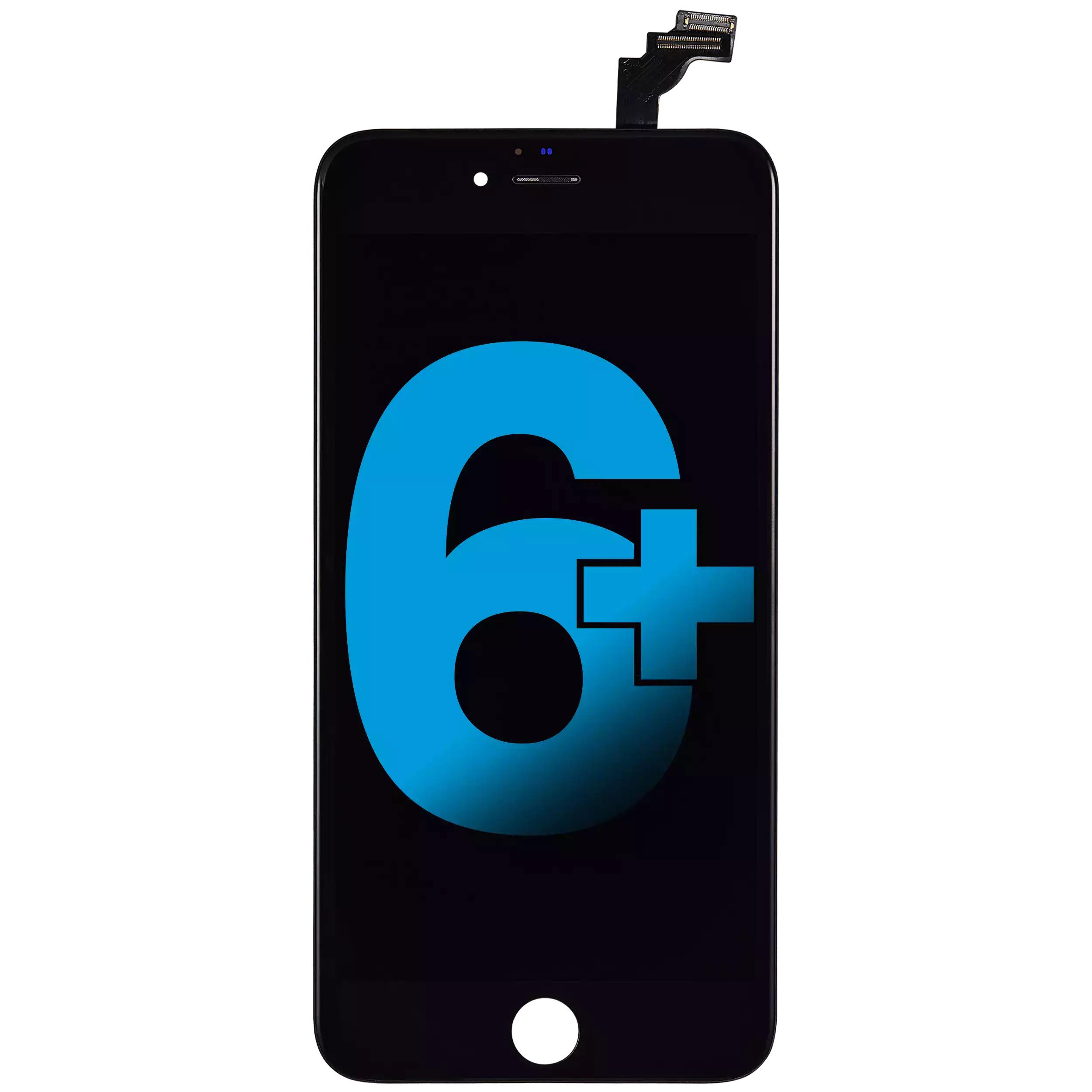 Lcd Assembly Compatible For Iphone 6 Plus (Aftermarket) (Black)