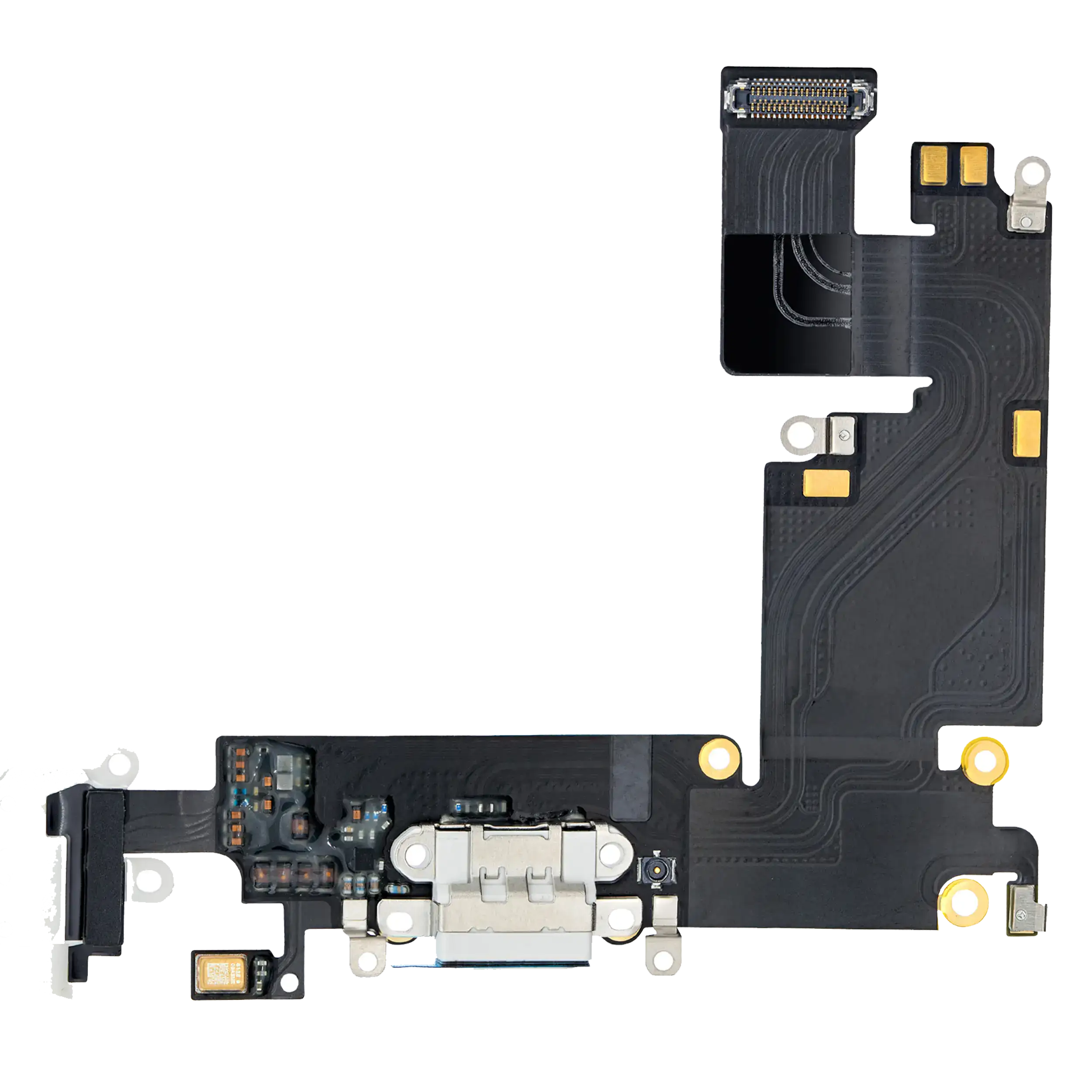 Charging Port Flex Cable Compatible For Iphone 6 Plus (Premium) (Gold)