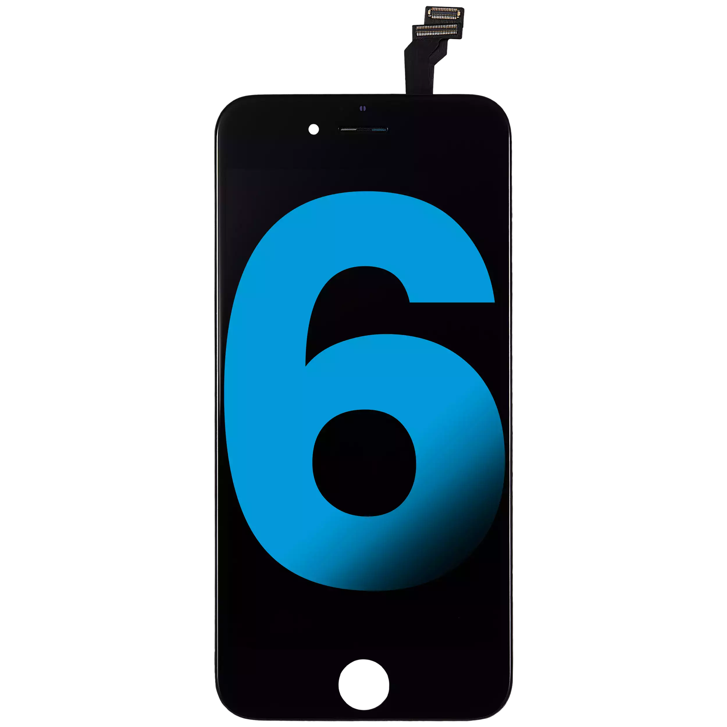 Lcd Assembly Compatible For Iphone 6 (Aftermarket) (Black)