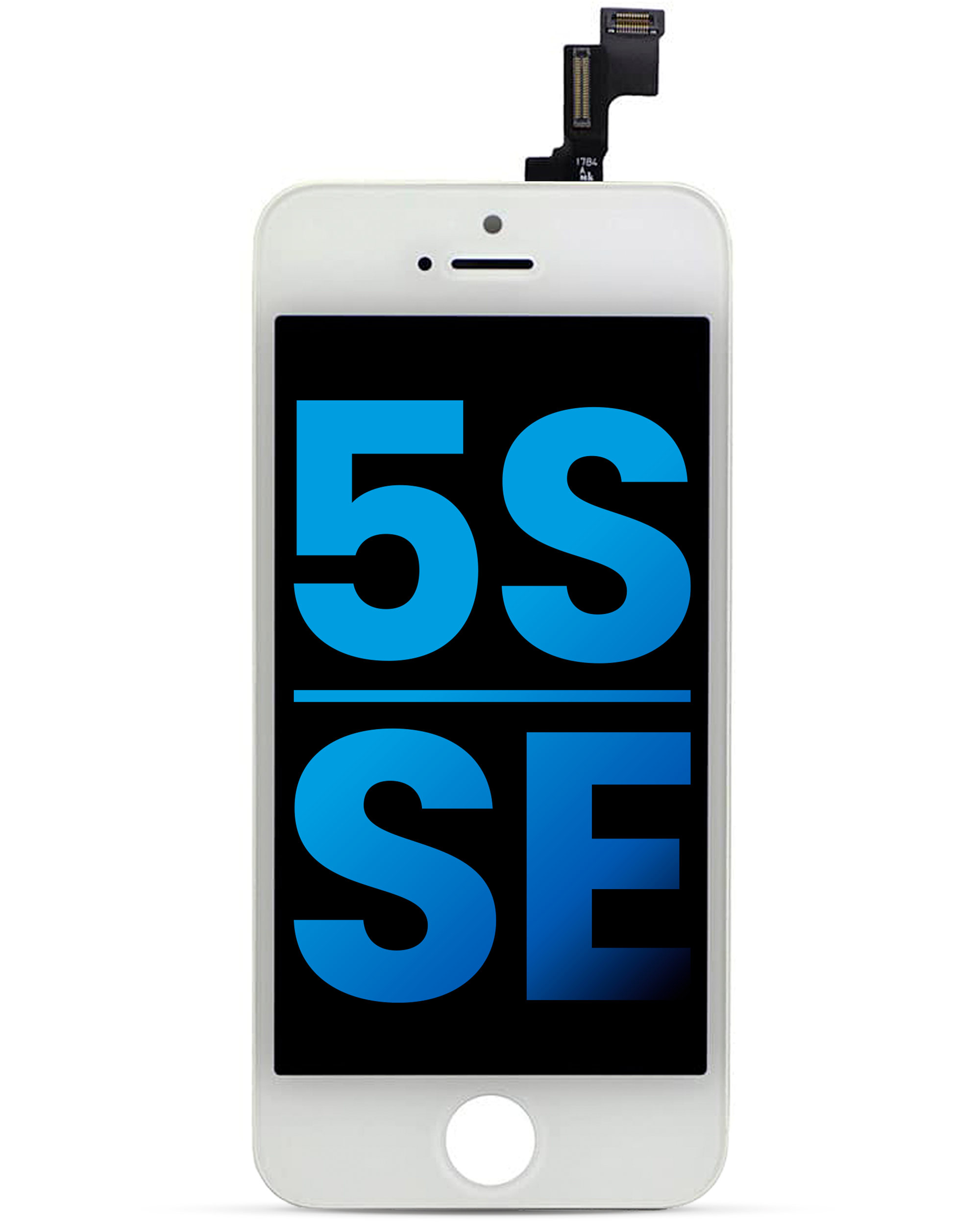 Lcd Assembly Compatible For Iphone 5S / Se (2016) (Aftermarket) (White)