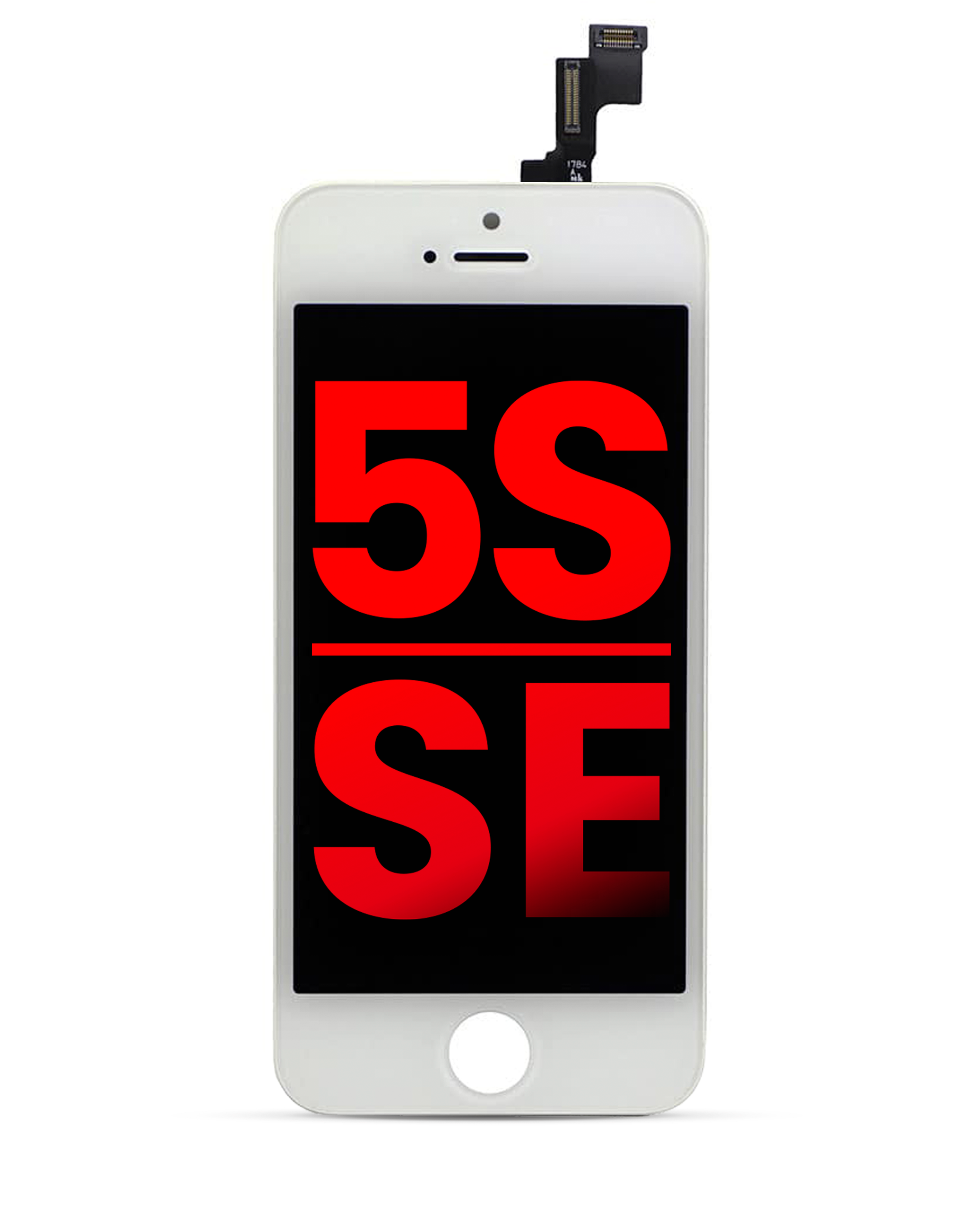 Lcd Assembly Compatible For Iphone 5S / Se (2016) (Aftermarket Plus) (White)
