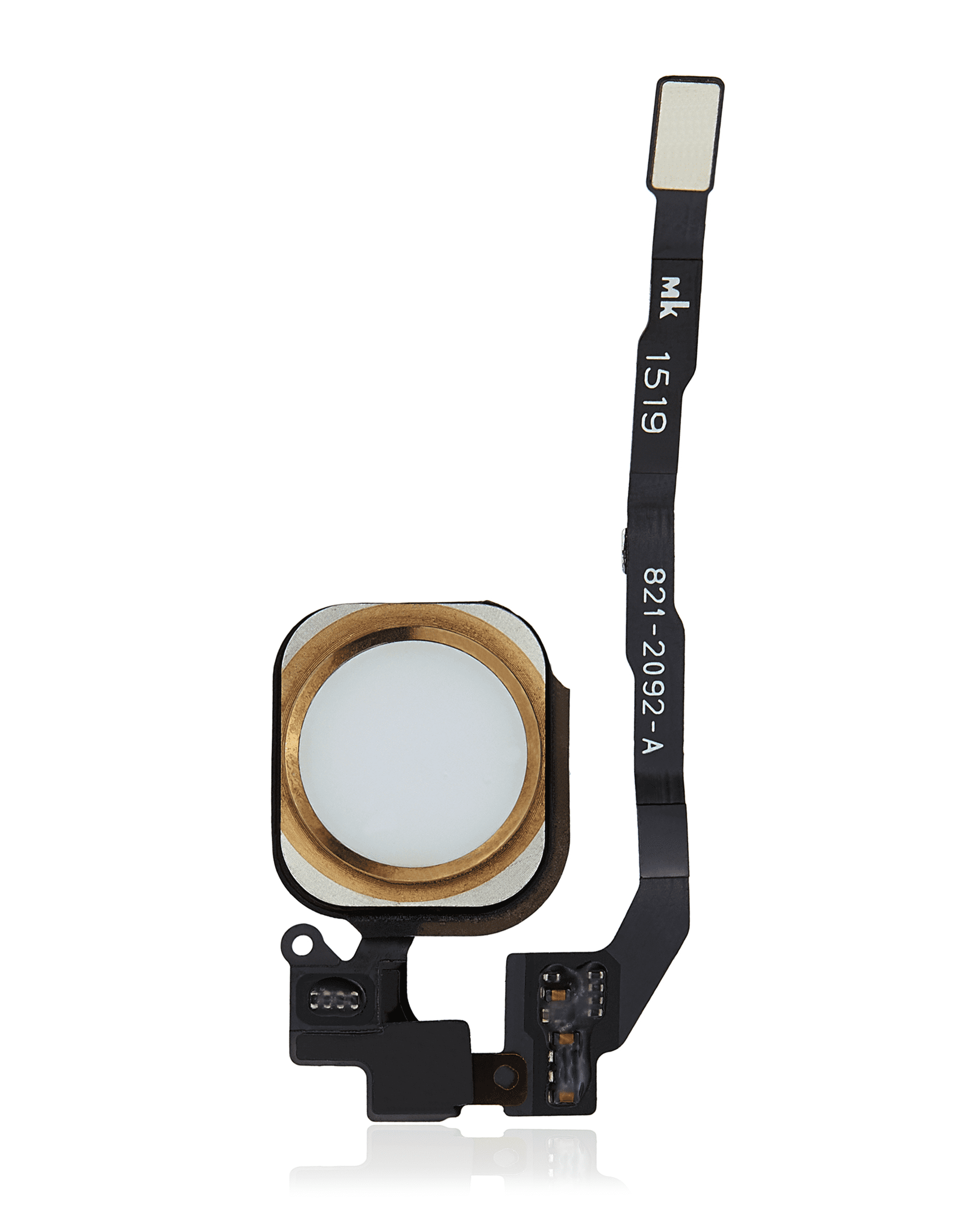 Home Button With Flex Compatible For Iphone 5S / Se (2016) (Gold)