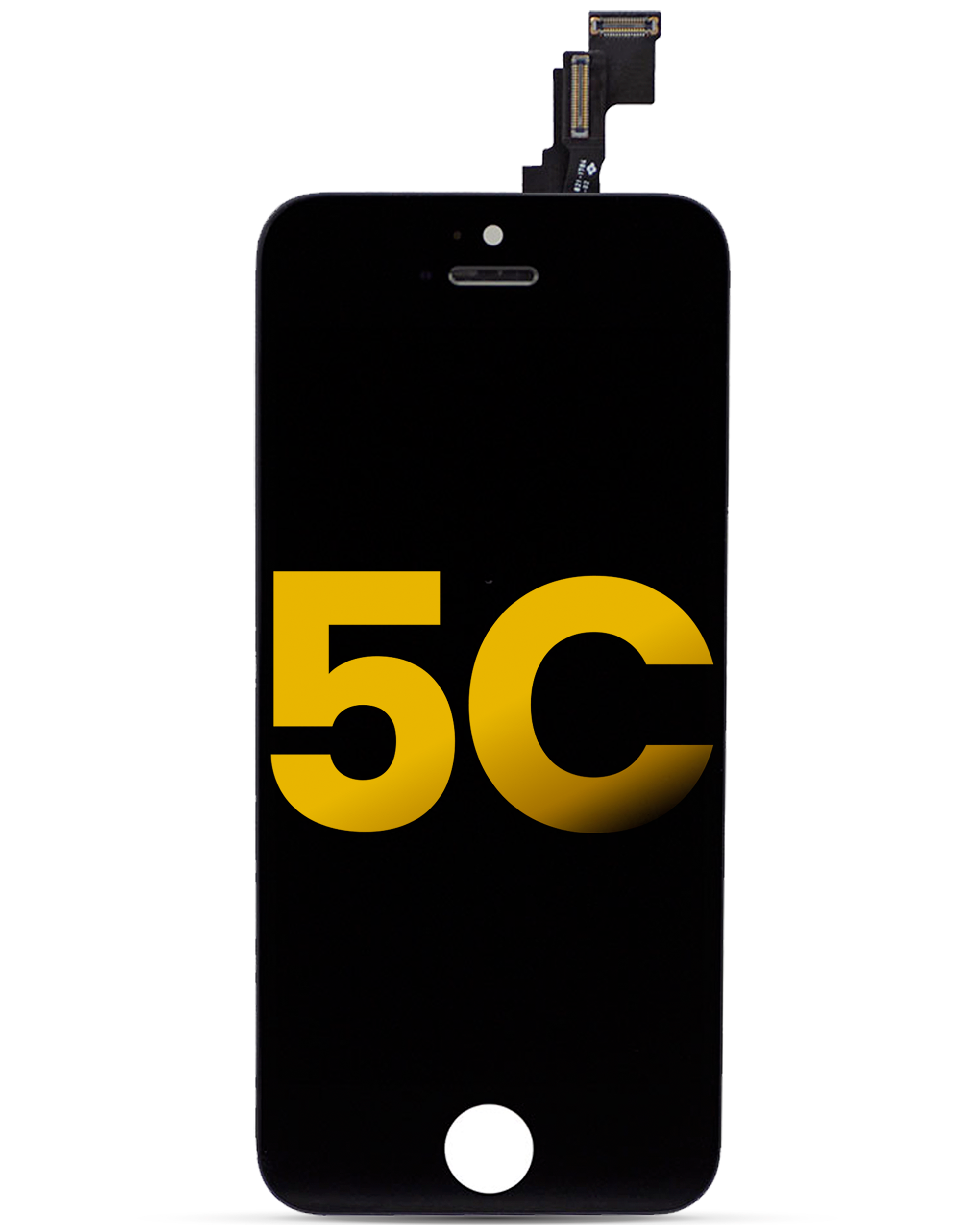 Lcd Assembly Compatible For Iphone 5C (Refurbished) (Black)