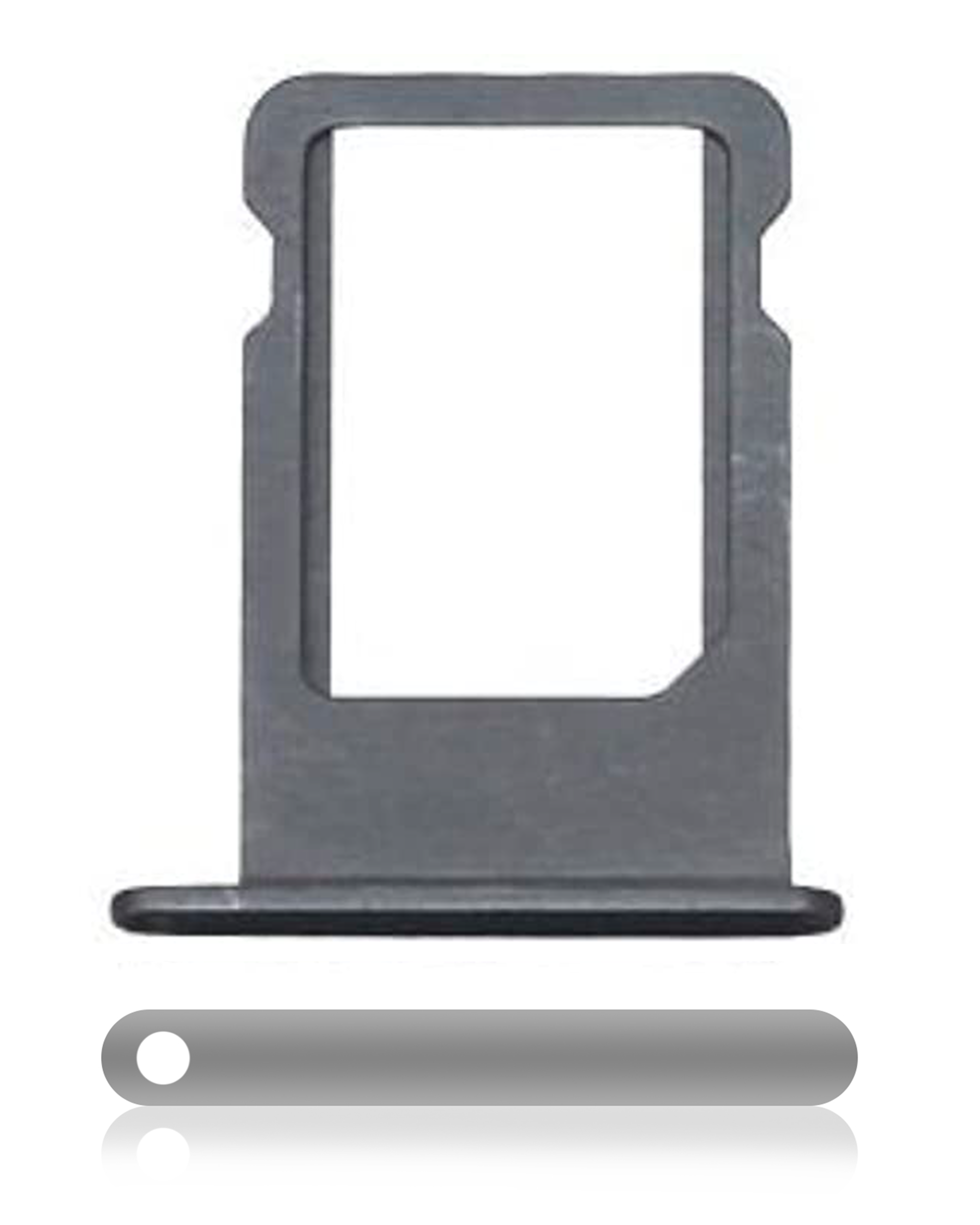 Sim Card Tray Compatible For Iphone 5 (Space Gray)