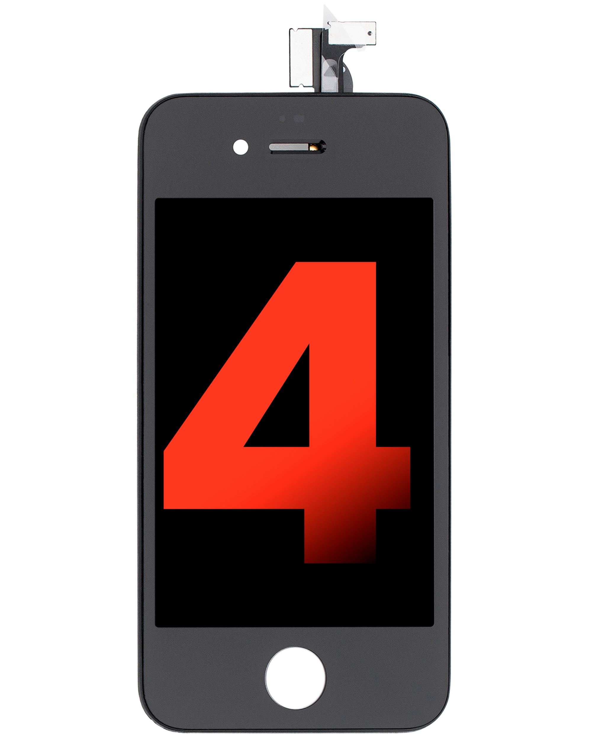 Lcd Assembly Compatible For Iphone 4 (Cdma) (Aftermarket Plus) (Black)