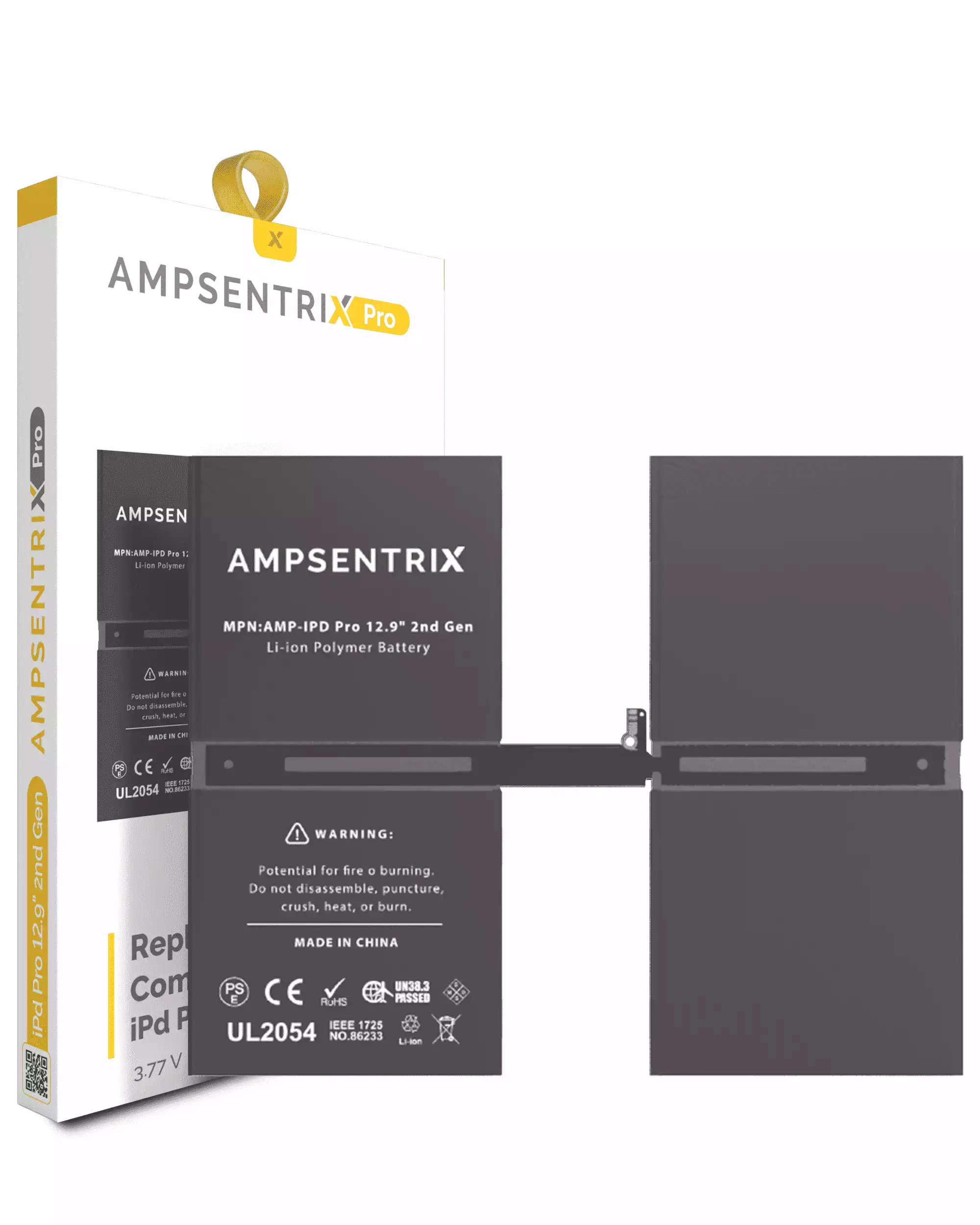 Replacement Battery Compatible For Ipad Pro 12.9" 2Nd Gen (2017) (Ampsentrix Pro)