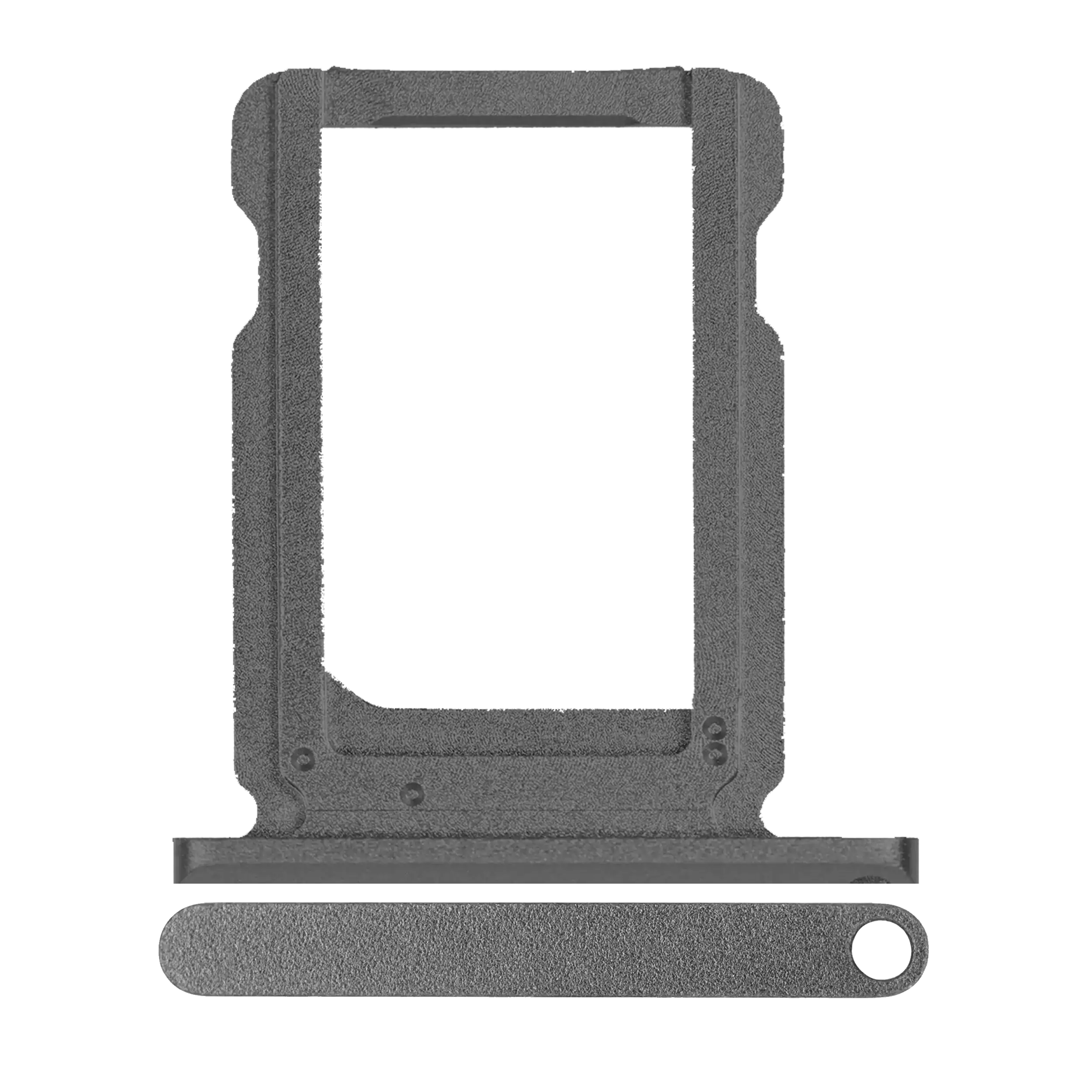 Sim Card Tray Compatible For Ipad Pro 12.9" 2Nd Gen (2017) (Space Gray)