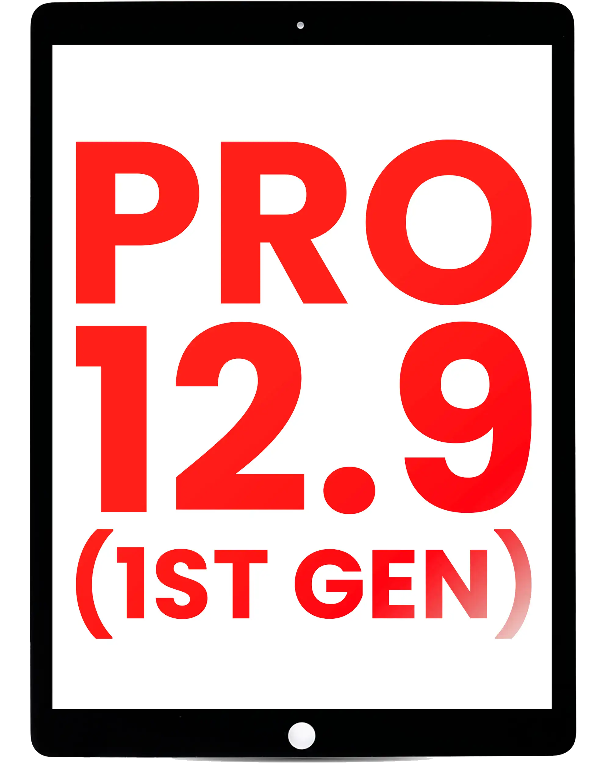 Digitizer Compatible For Ipad Pro 12.9" 1St Gen (2015) (Glass Separation Required) (Aftermarket Plus) (Black)