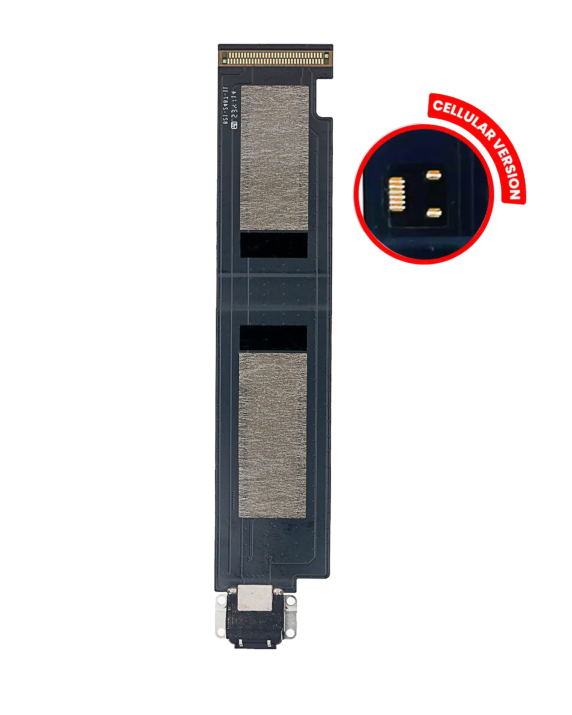 Charging Port Flex Cable Compatible For Ipad Pro 12.9" 1St Gen (2015) (Cellular) (Silver / Gold)