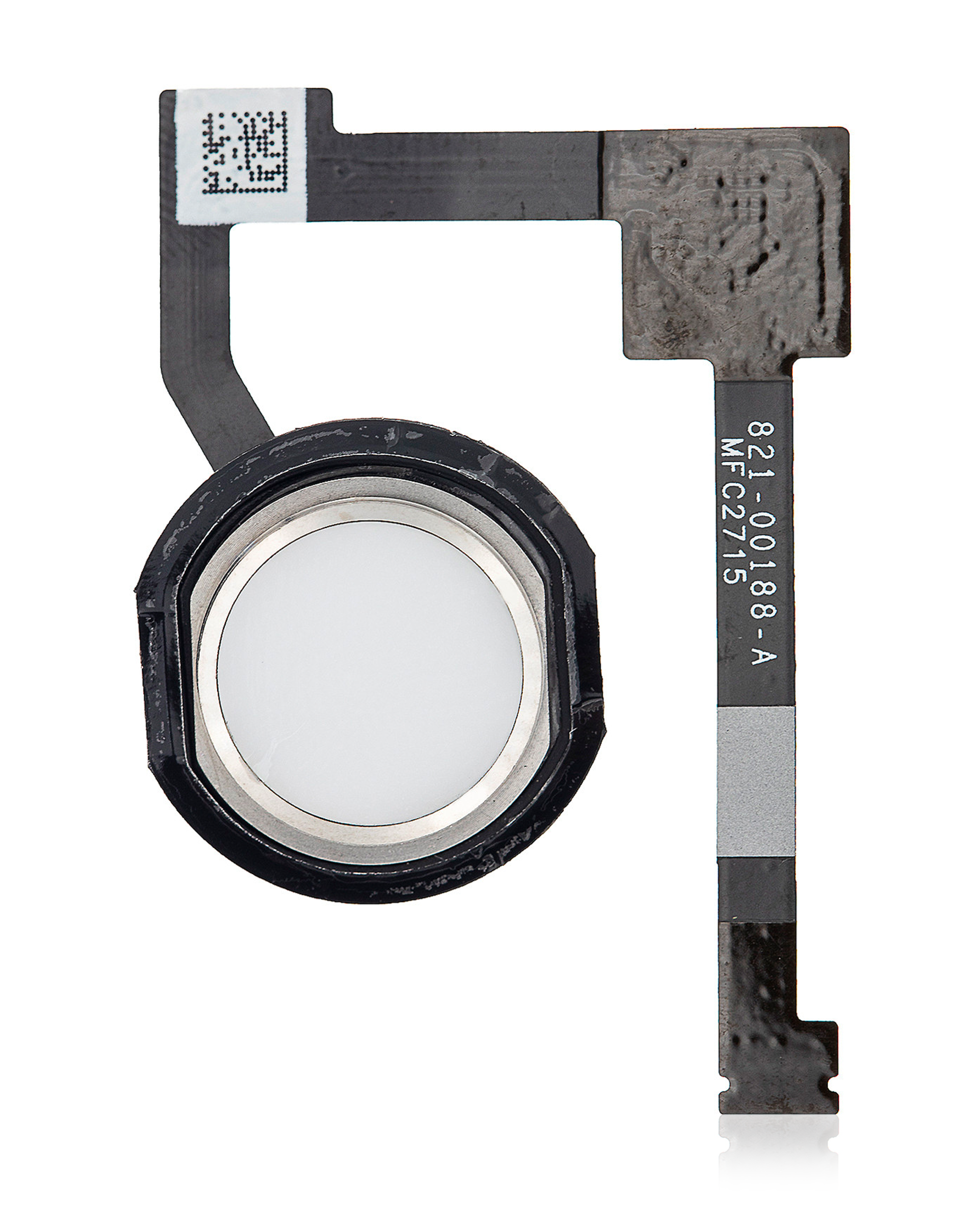 Home Button With Flex Cable Compatible For Ipad Pro 12.9" 1St Gen (2015) / Air 2 (Silver)