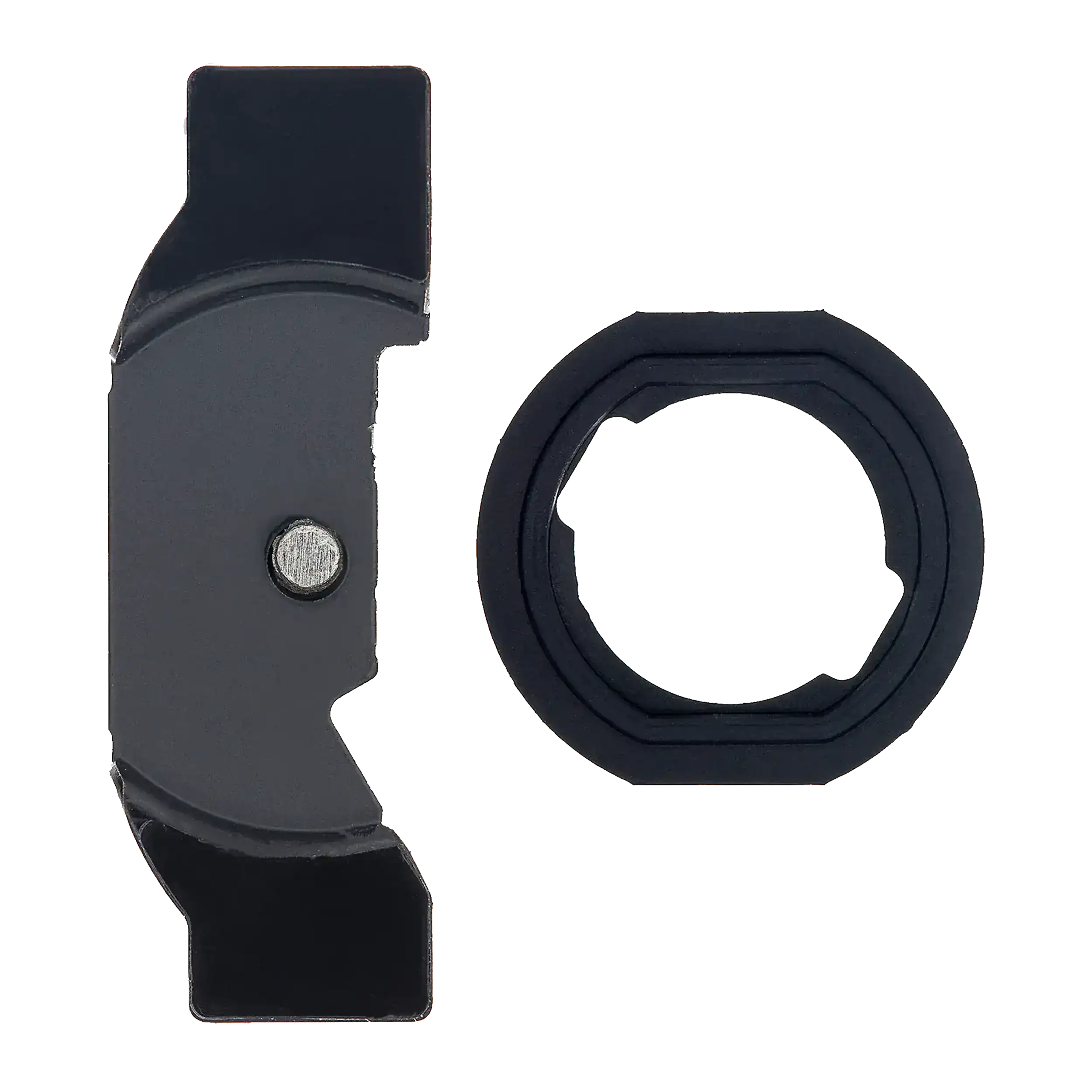 Home Button Holding Bracket With Rubber Gasket Compatible For Ipad Air 2 / Ipad Pro 9.7" / Ipad Pro 12.9" 1St Gen (2015)