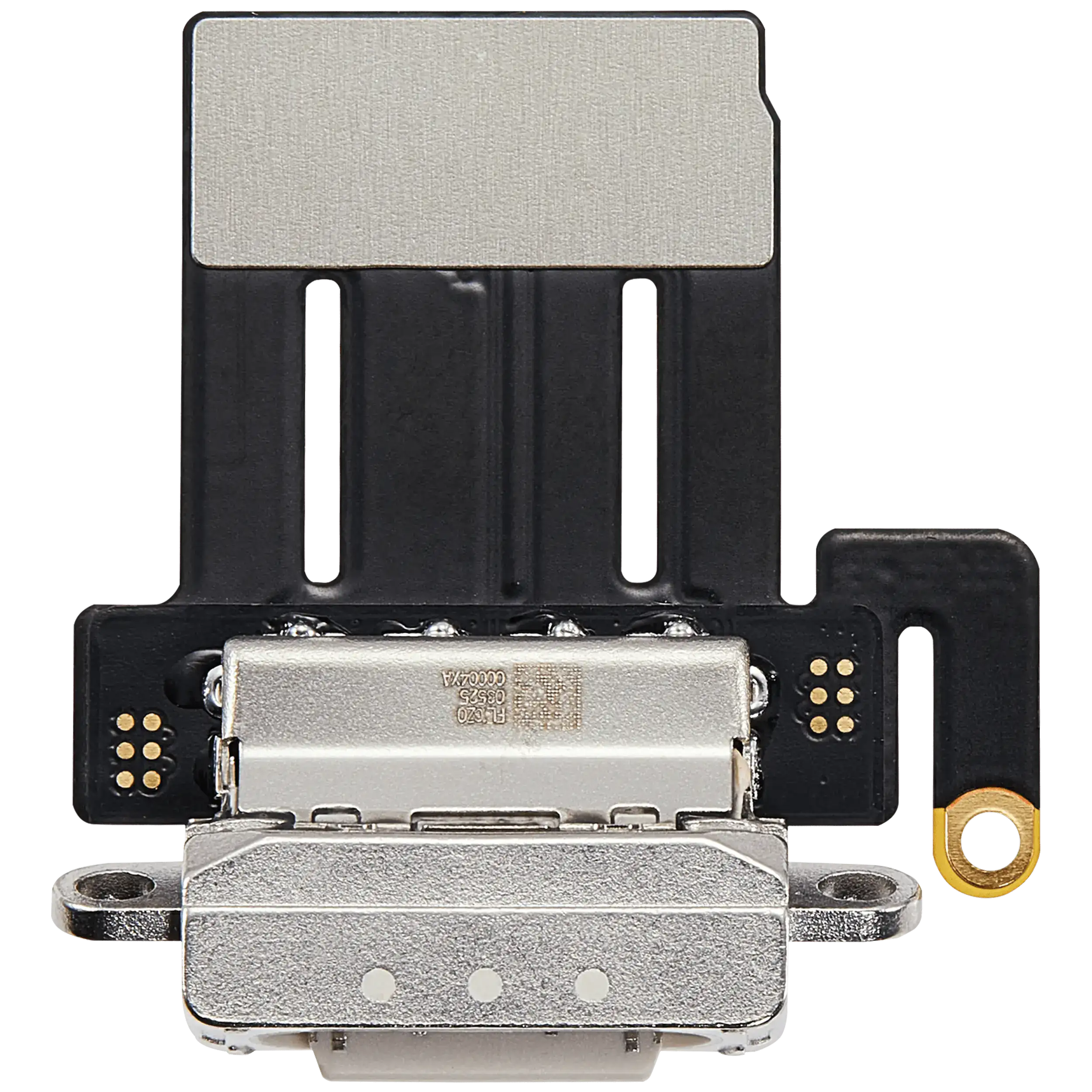 Charging Port Flex Cable Compatible For Ipad Pro 11" 5Th Gen (2024) (Aftermarket Plus) (Silver)