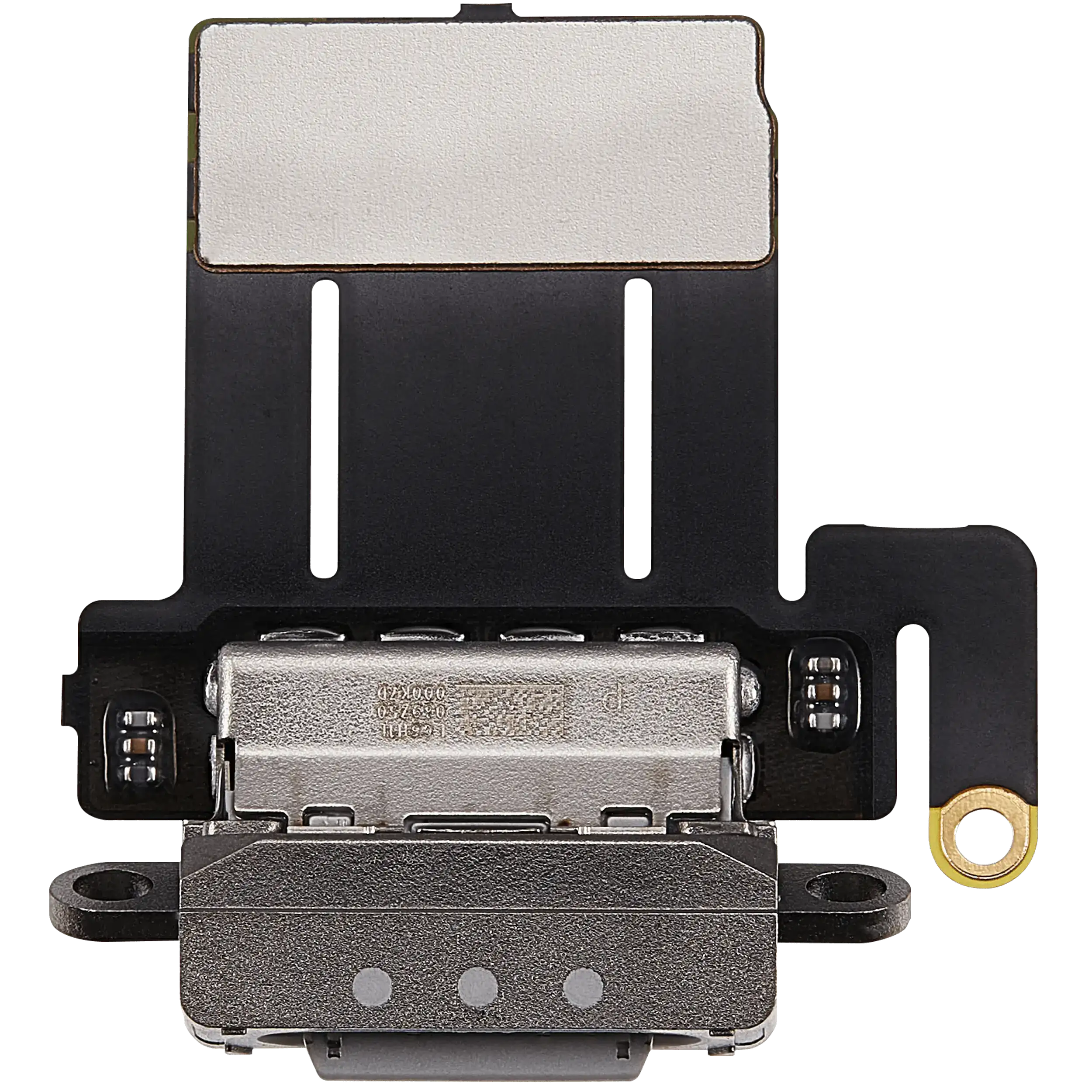 Charging Port Flex Cable Compatible For Ipad Pro 11" 5Th Gen (2024) (Premium) (Silver)